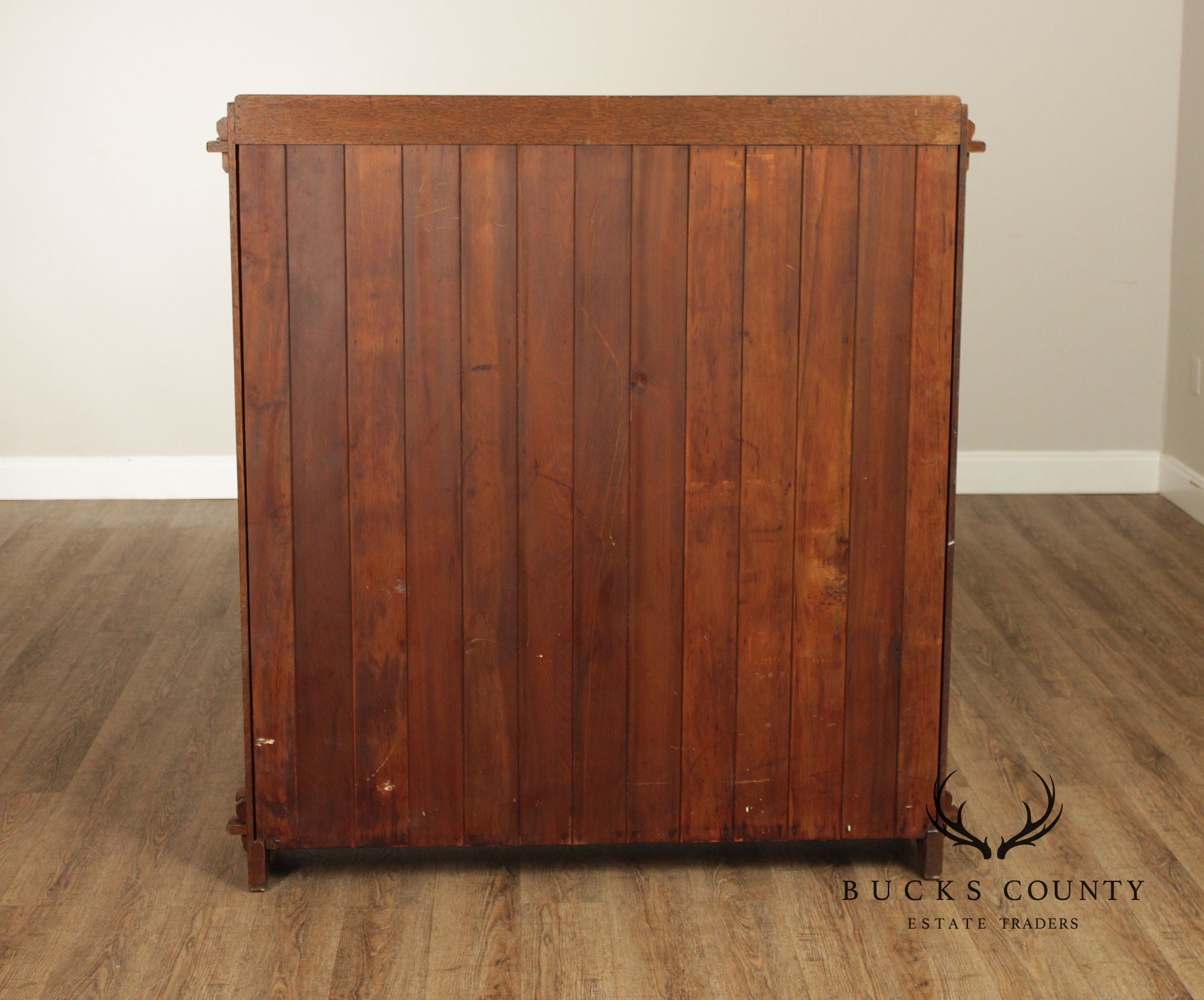 L. & J.G. Stickley Antique Mission Oak Two-Door Bookcase