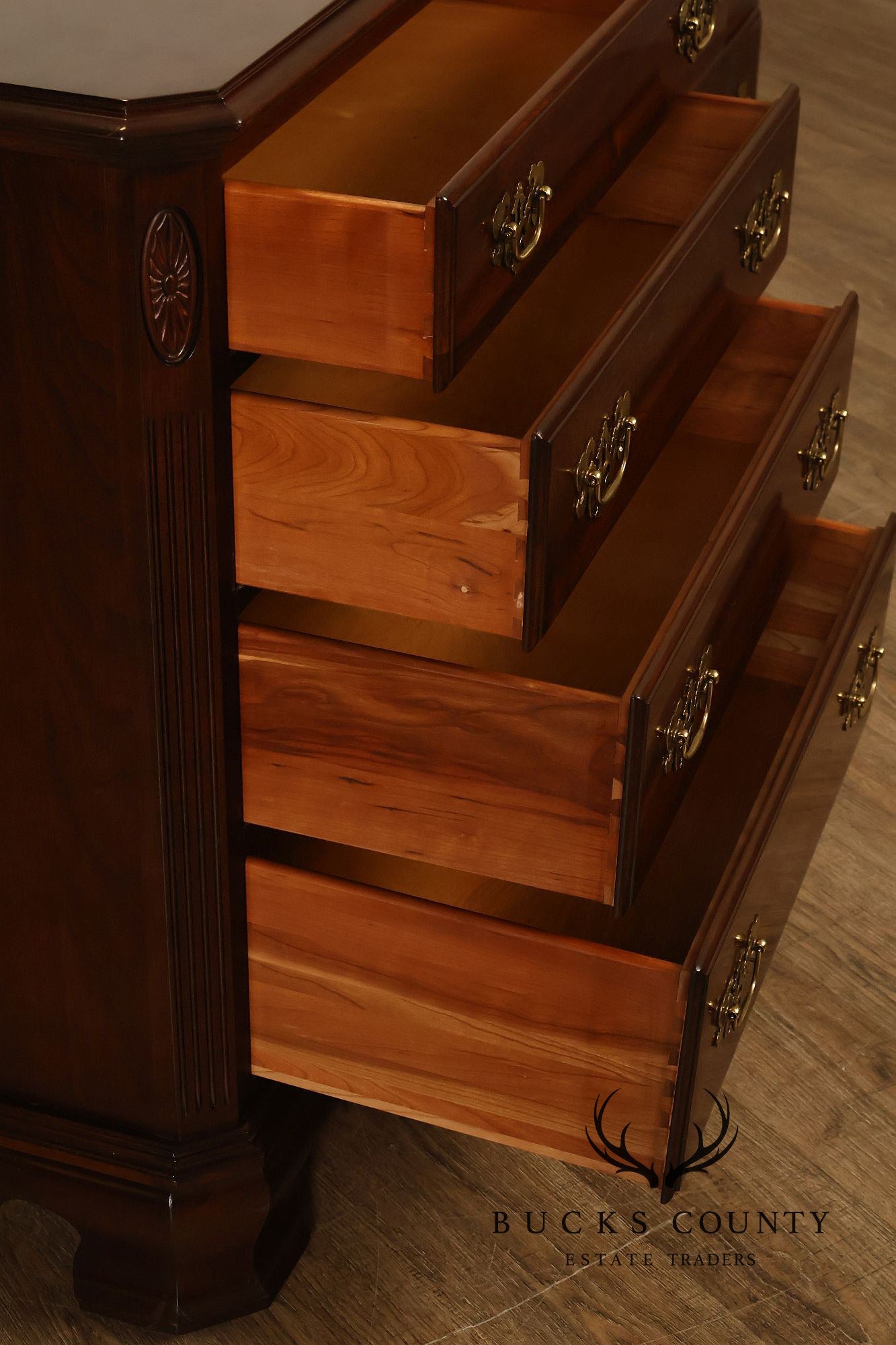 Ethan Allen Georgian Court Cherry Dresser