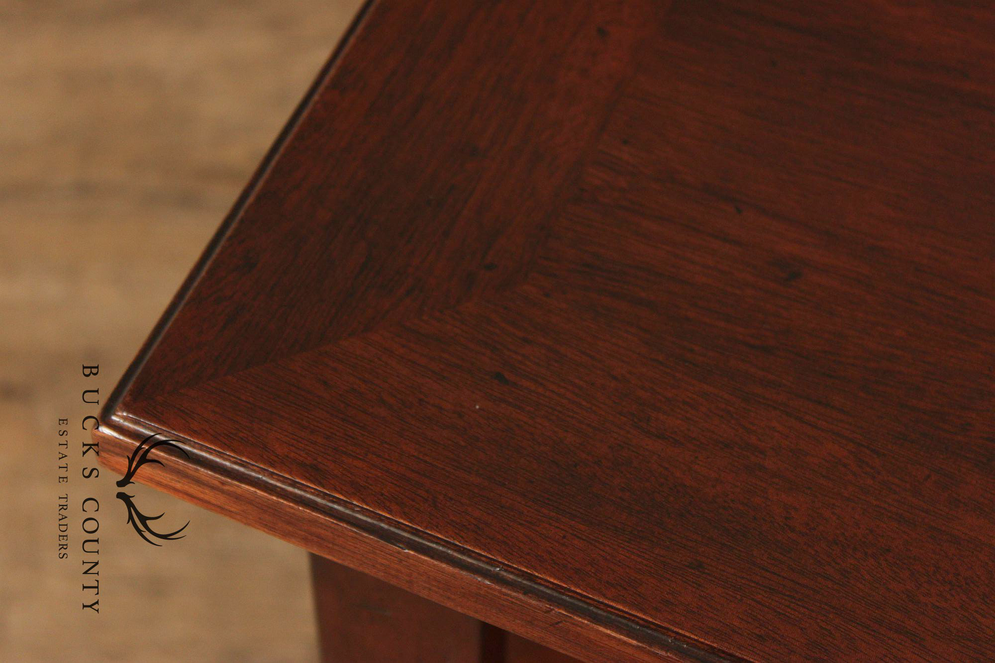 Ralph Lauren 42 Inch Square Mahogany Coffee Table