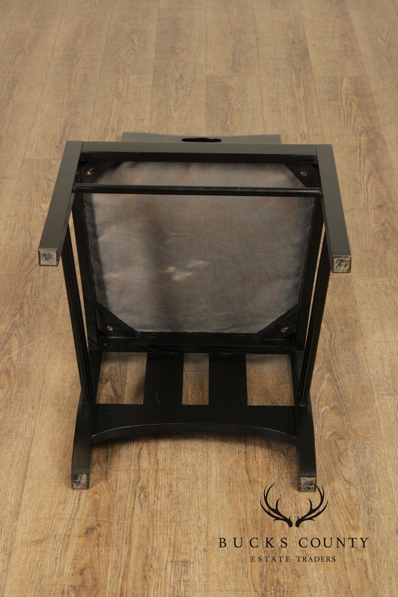 Cassina Ebonized 'Ingram' Tall Side Chair After Charles Rennie Mackintosh