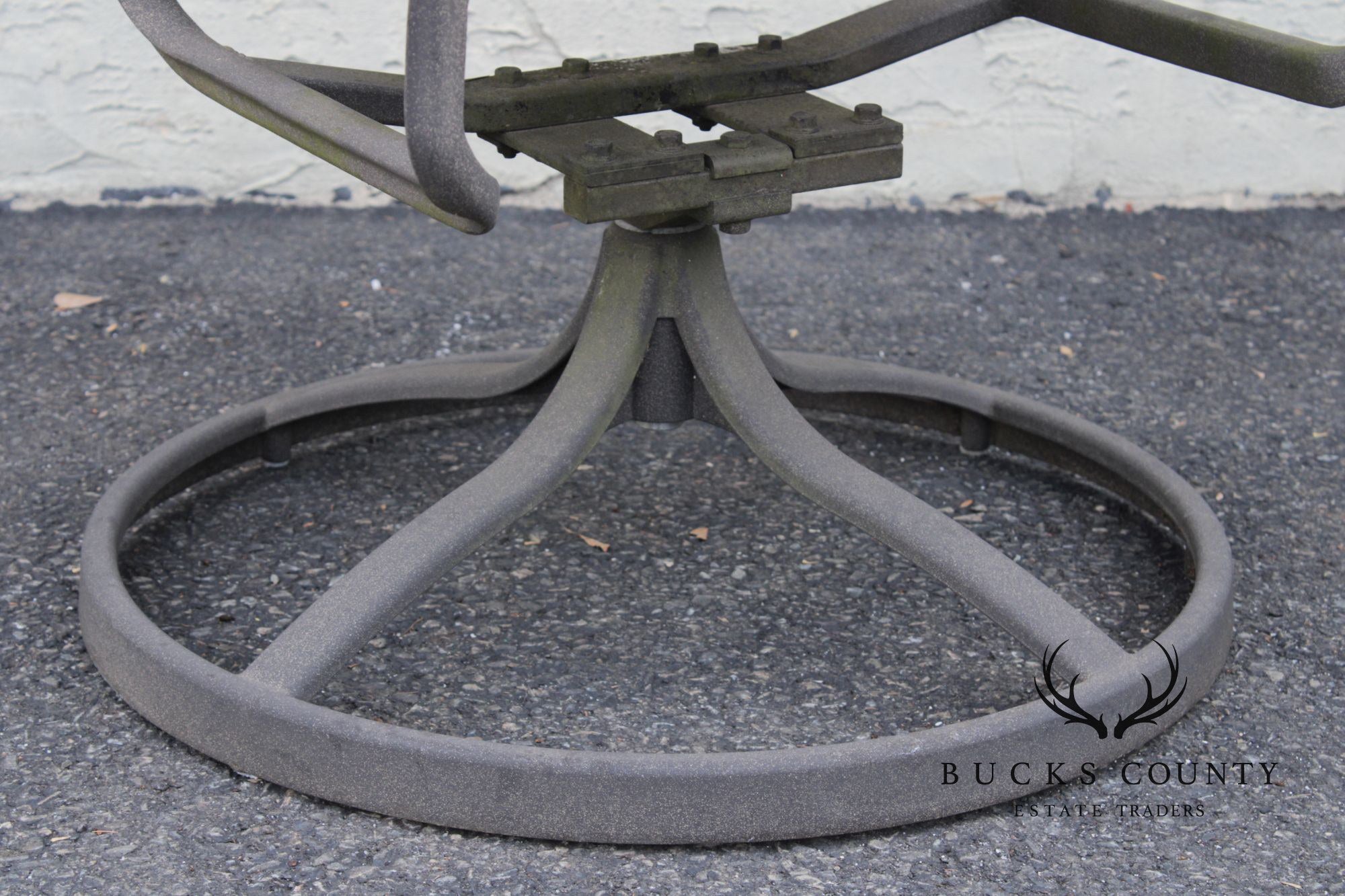 Telescope Casual Pair of 'Cadiz' Cast Aluminum Patio Swivel Rockers
