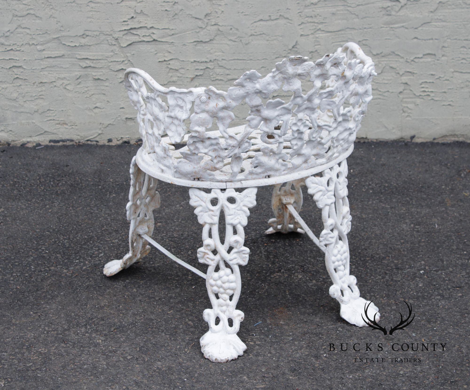 Victorian Style Three-Piece Cast Iron Garden Lounge Set