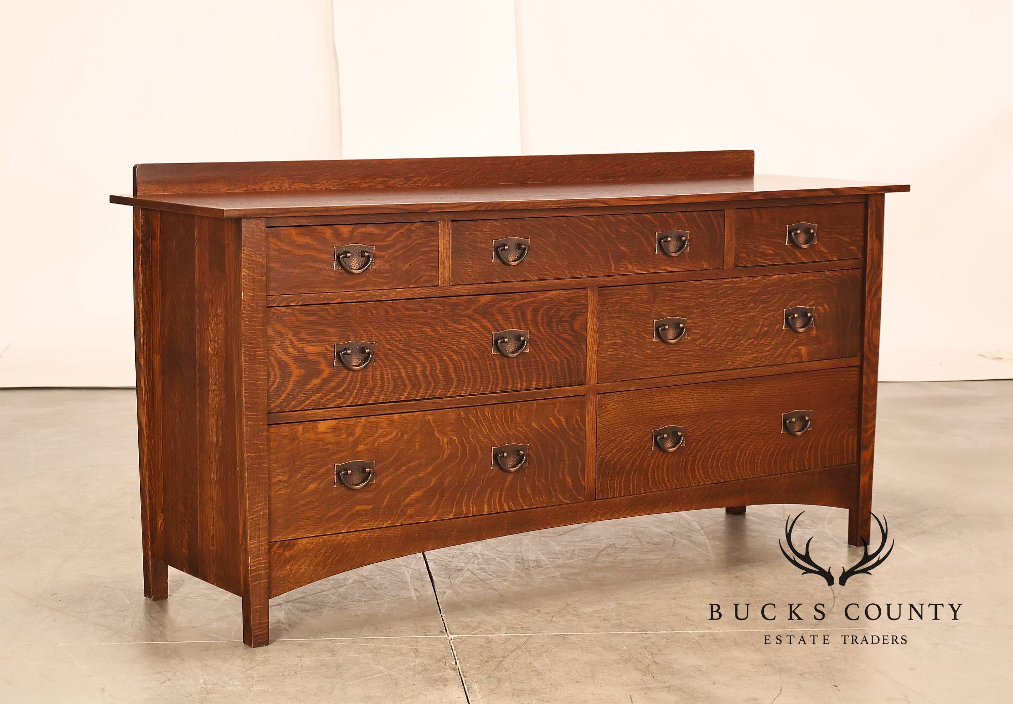 Stickley Mission Collection Oak Double Dresser