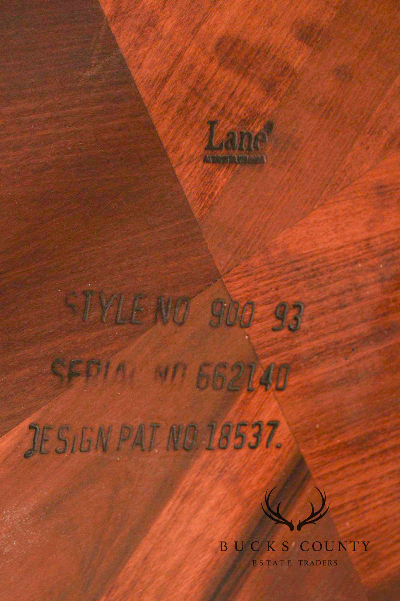 Lane 'Acclaim' Mid Century Modern Round Walnut Coffee table