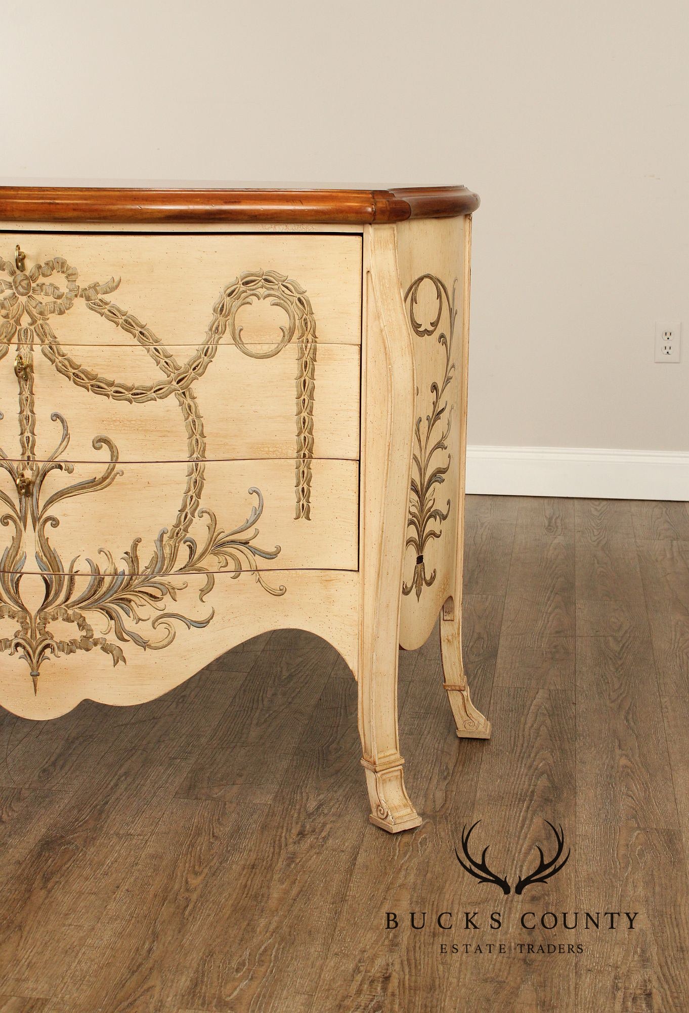 Ferguson Copeland 'Isabella' Paint Decorated Commode