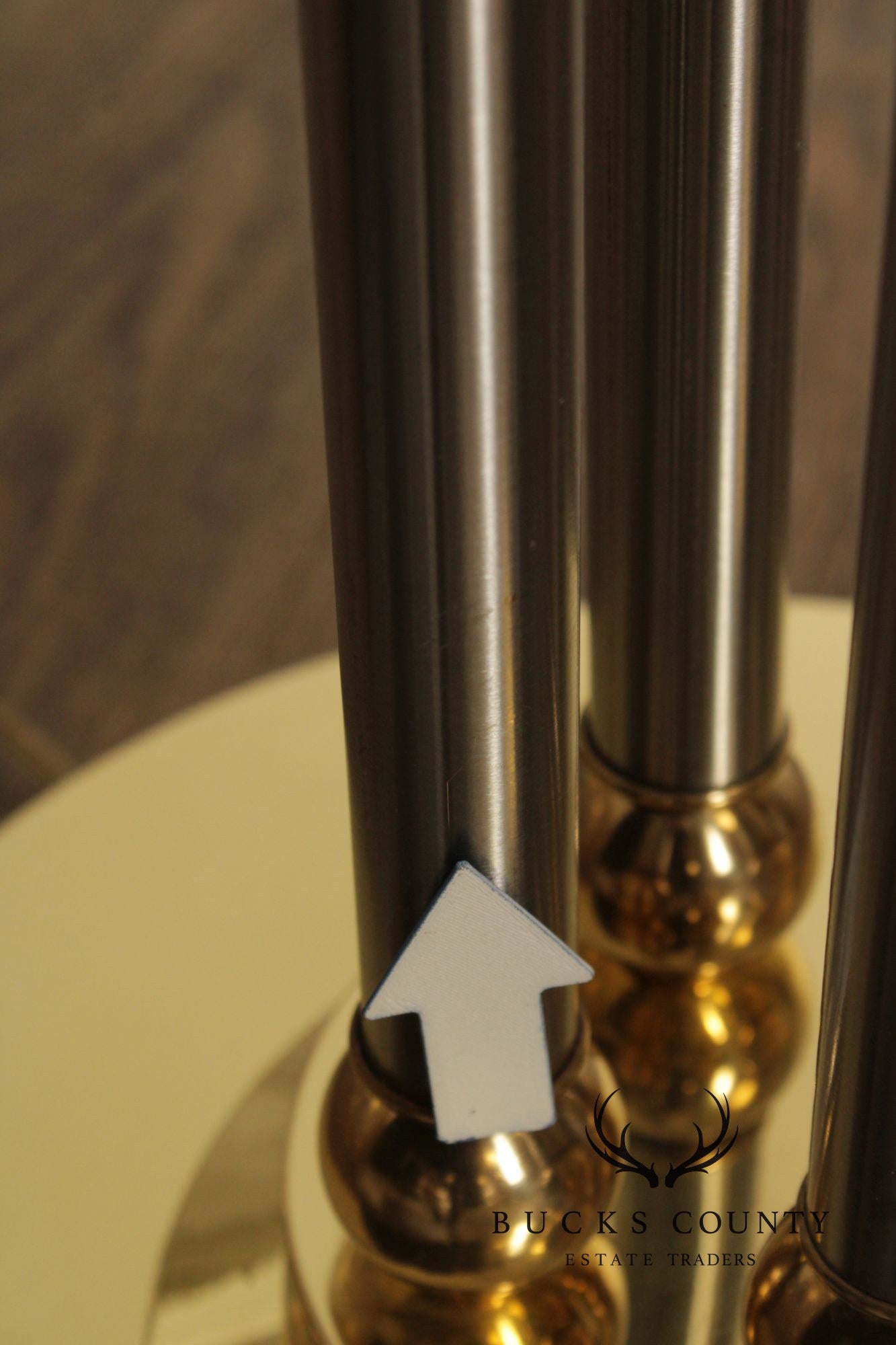 Relco Italian Modern Torchiere Floor Lamp