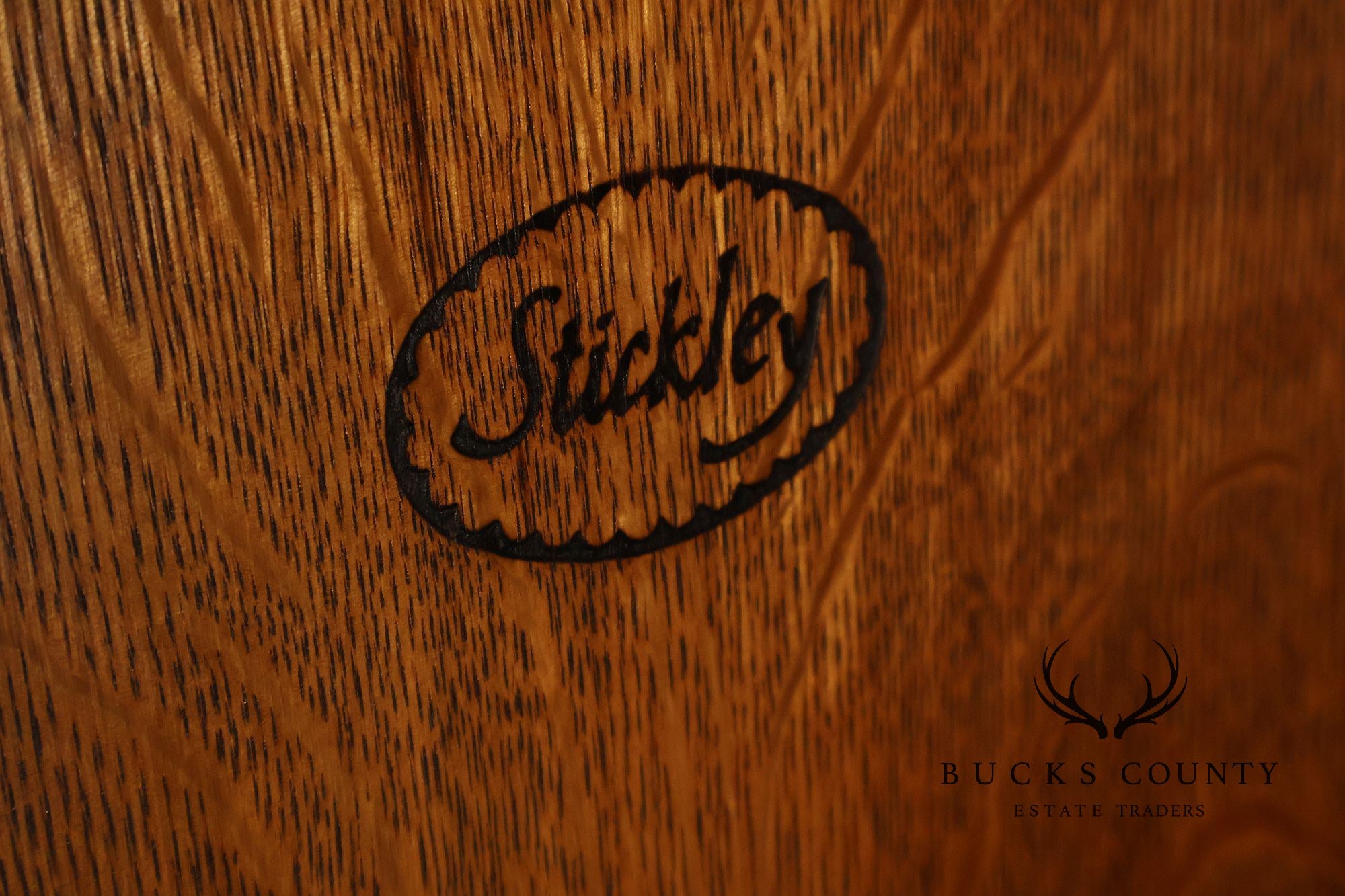 Stickley Mission Collection Oak Tall Case Clock