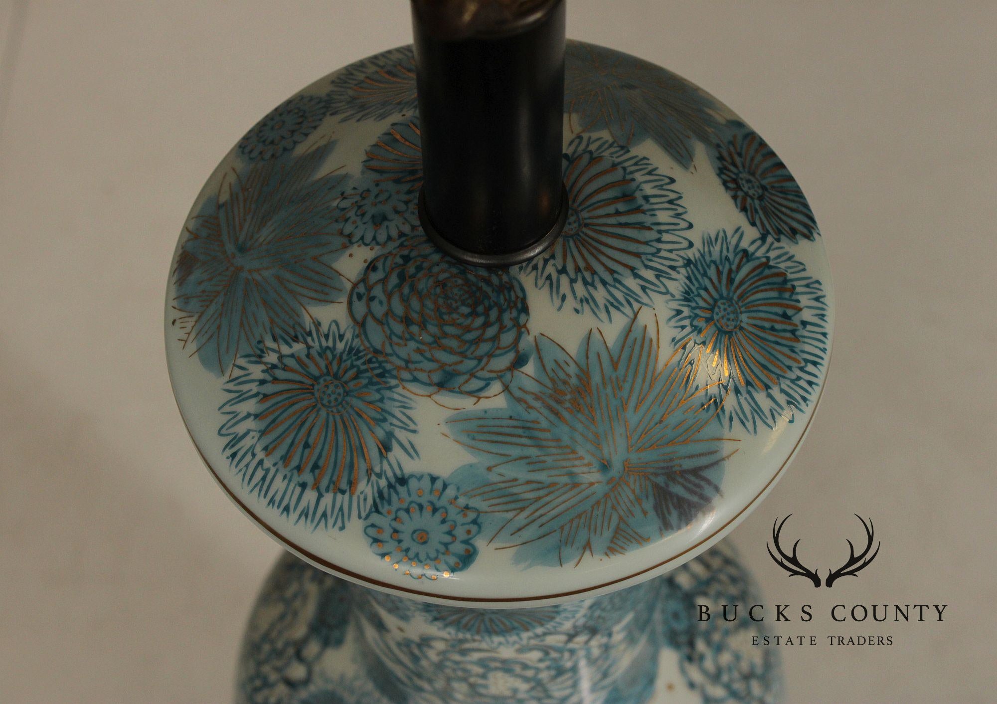 Marbro Lamp Company Asian Style Porcelain Table Lamp