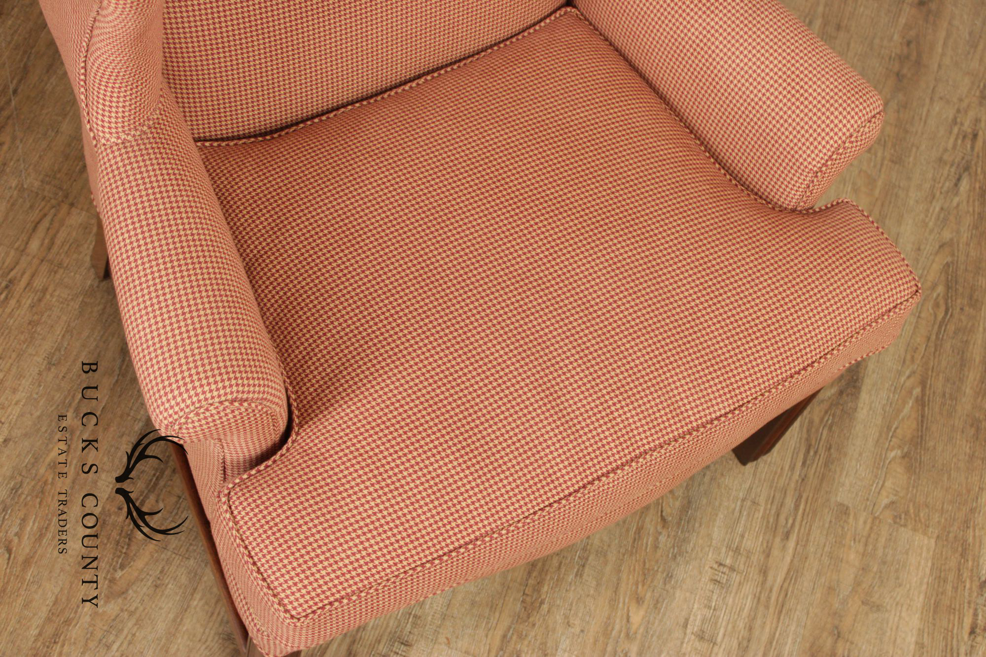 Kittinger Williamsburg Adaptation Pair of Mahogany Wing Chairs