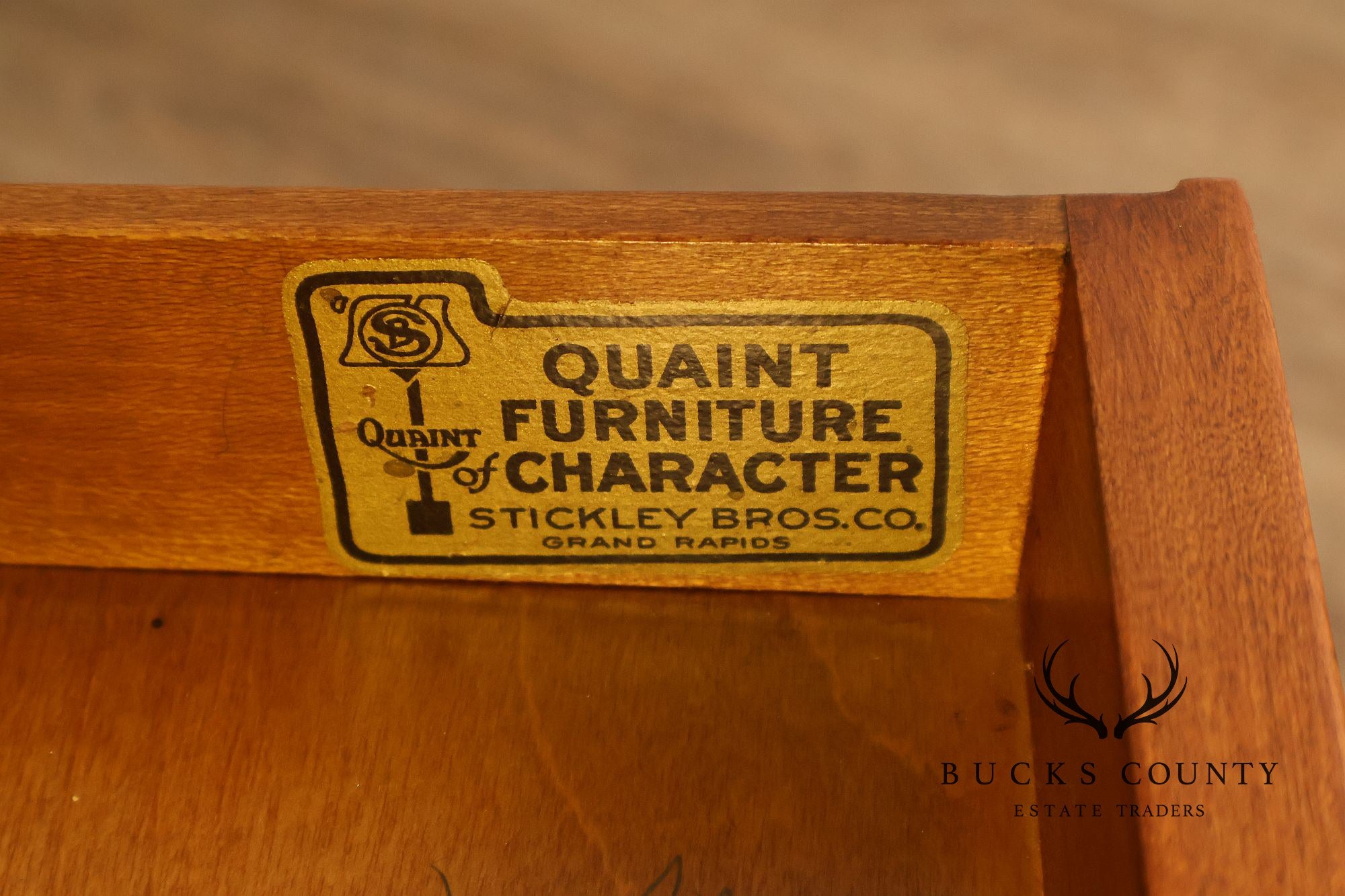 Stickley Brothers Antique Radio Cabinet