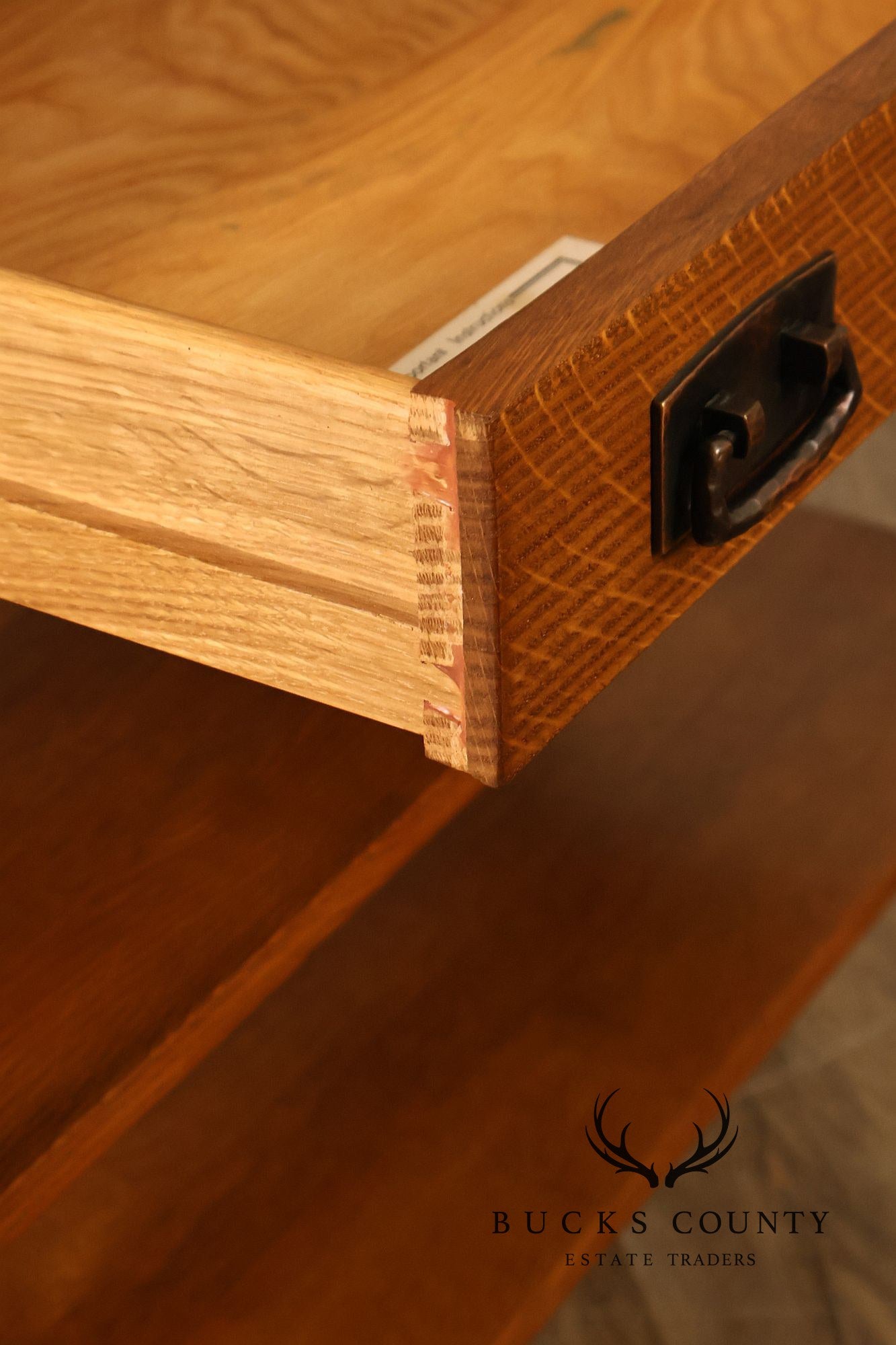 Stickley Mission Collection Oak Console Sofa Table
