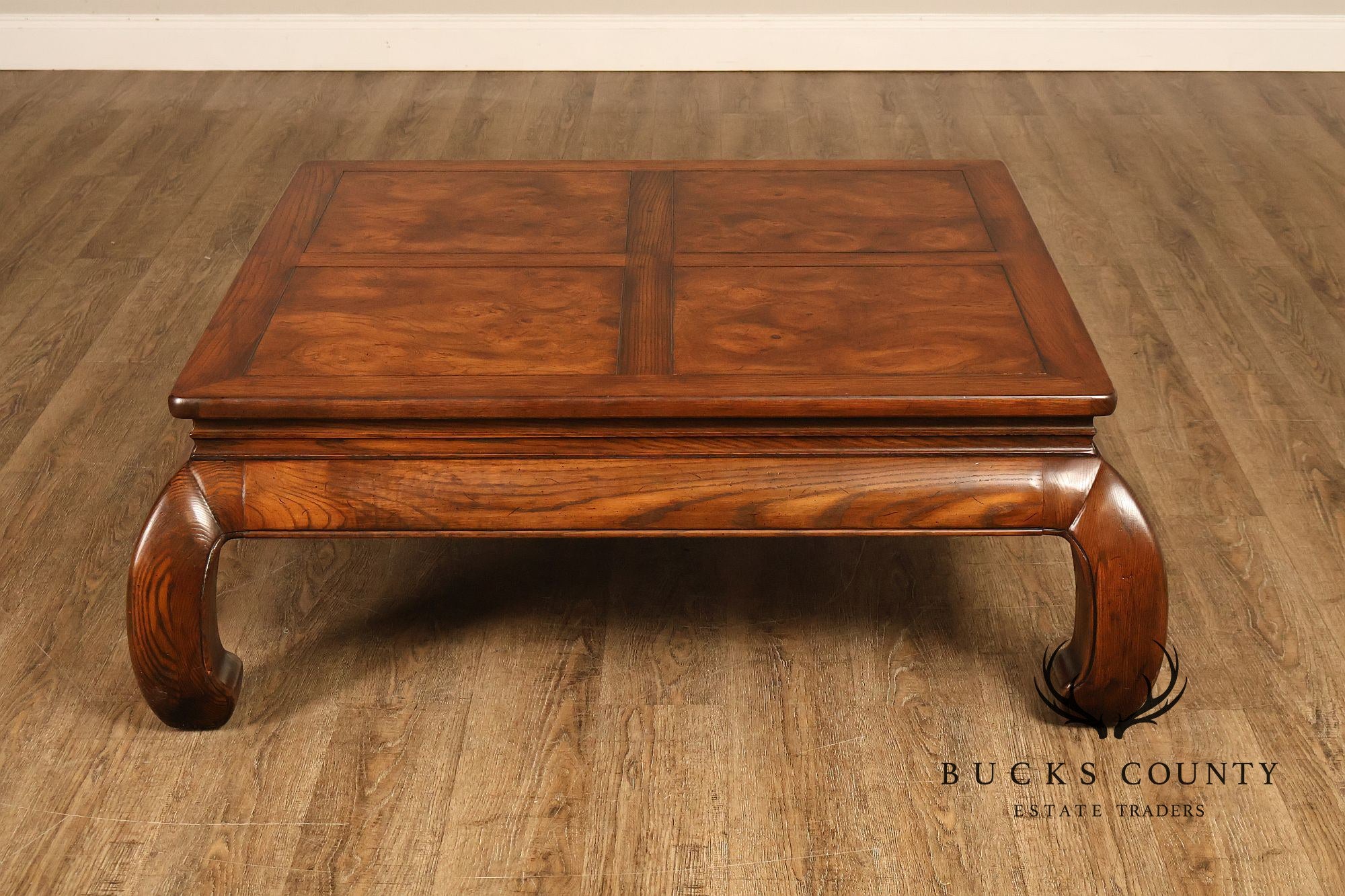 Henredon Artefacts Asian Burlwood Ming Style Coffee Table