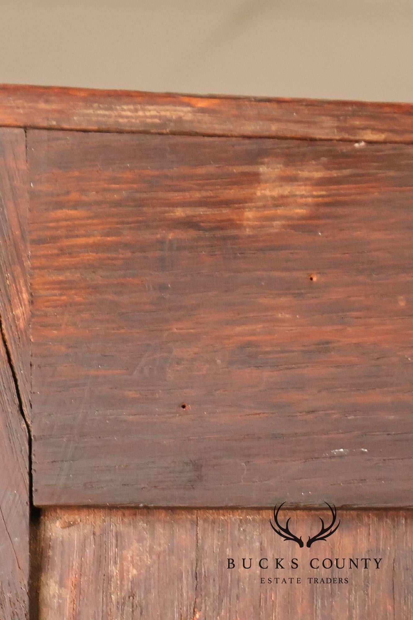 Rare Antique Gustav Stickley Oak China Cabinet Bookcase