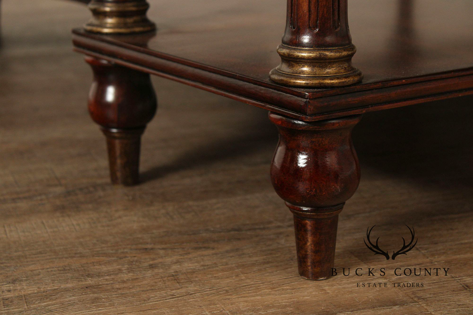 Theodore Alexander 'Classical Gathering' Mahogany Coffee Table