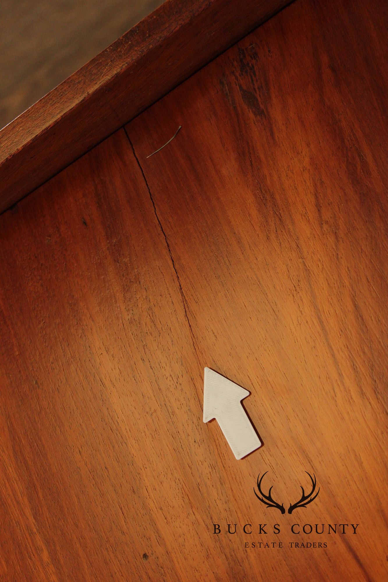 Antique Ship’s Table With Set Of Six Ship Chairs