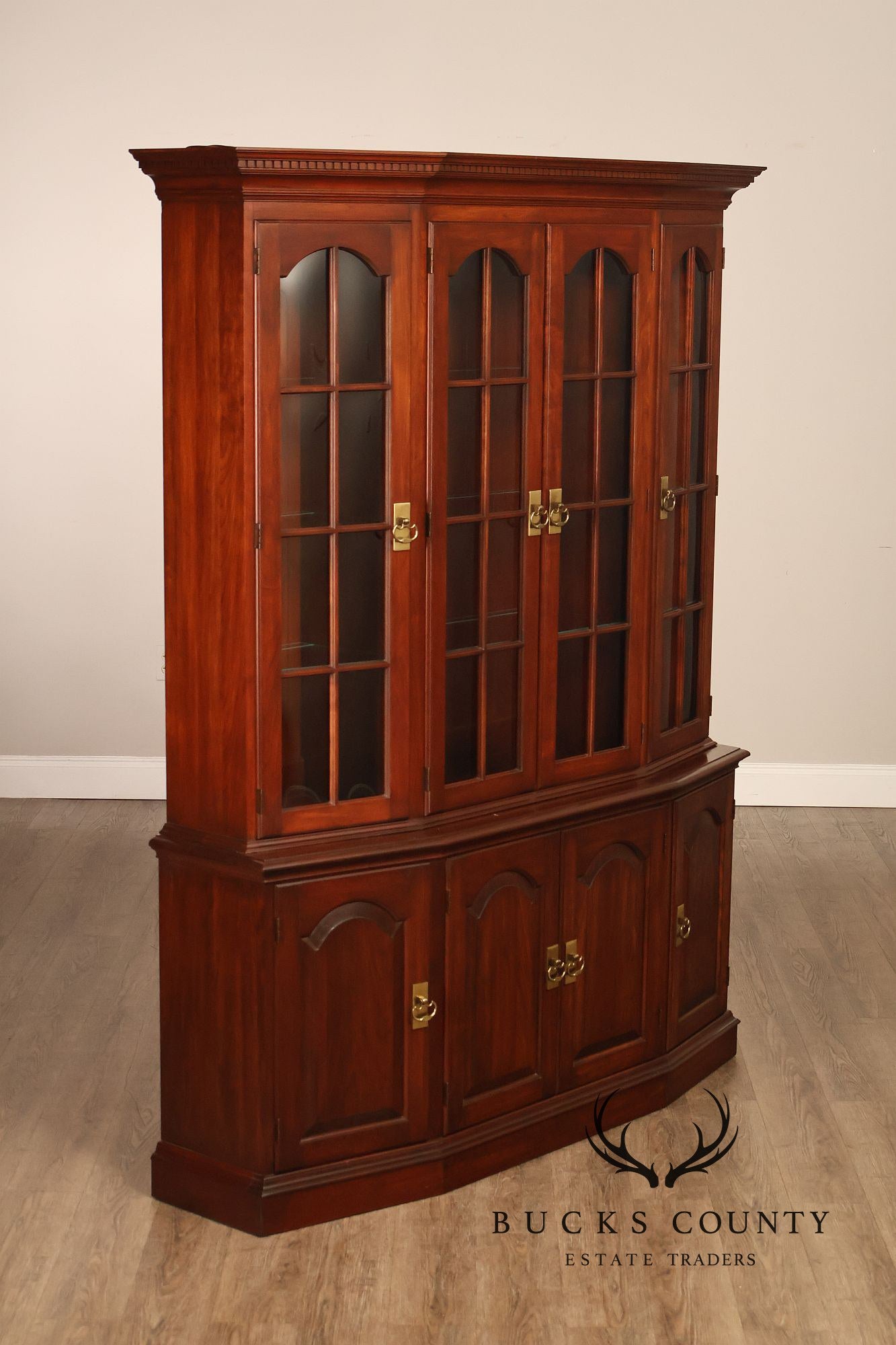 Pennsylvania House Vintage Cherry China Cabinet