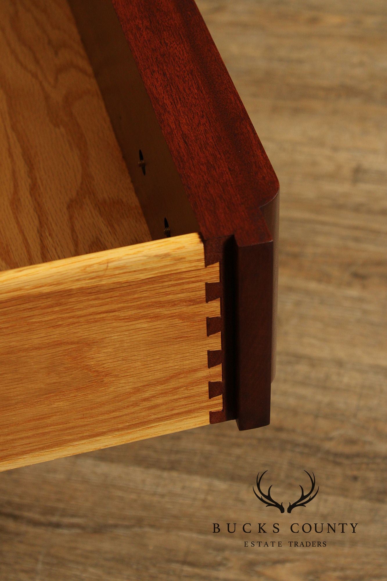 Bartley Collection Mahogany Blockfront Chest of Drawers