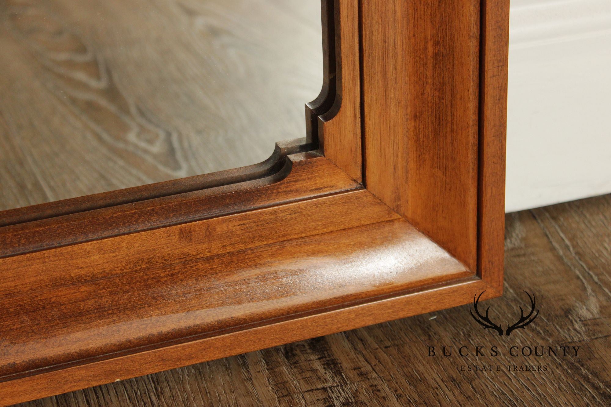 Beals Furniture Colonial Revival Maple Dresser Mirror
