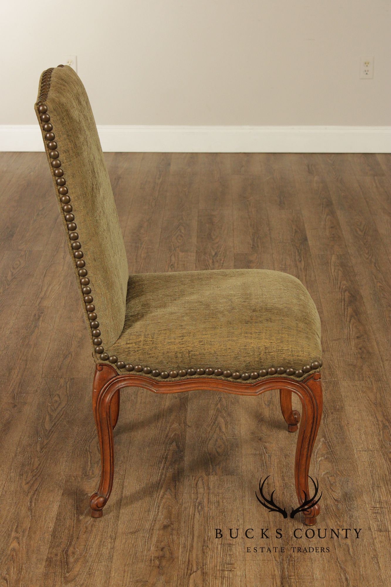 Louis XV Style Set of Ten Dining Side Chairs
