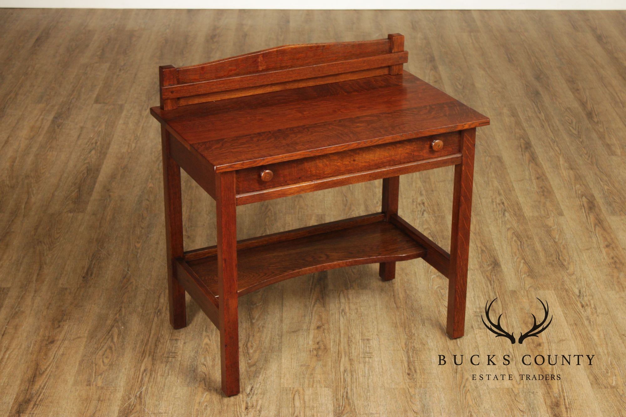 L. & J.G. Stickley Mission Oak Writing Desk