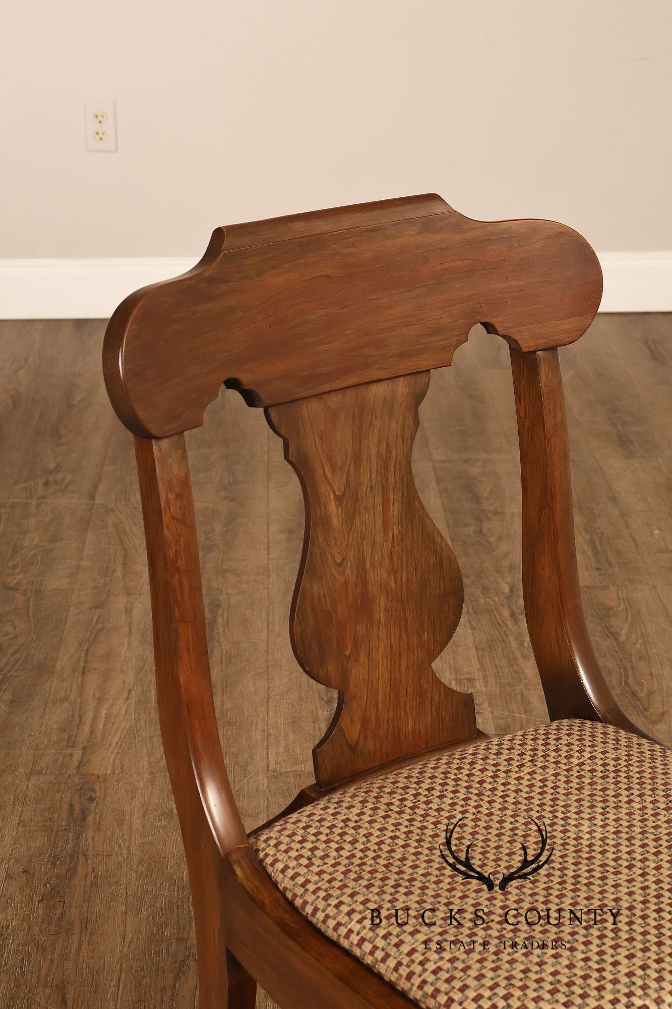 Pennsylvania House Empire Style Vintage Set Of Six Style Cherry Dining Chairs