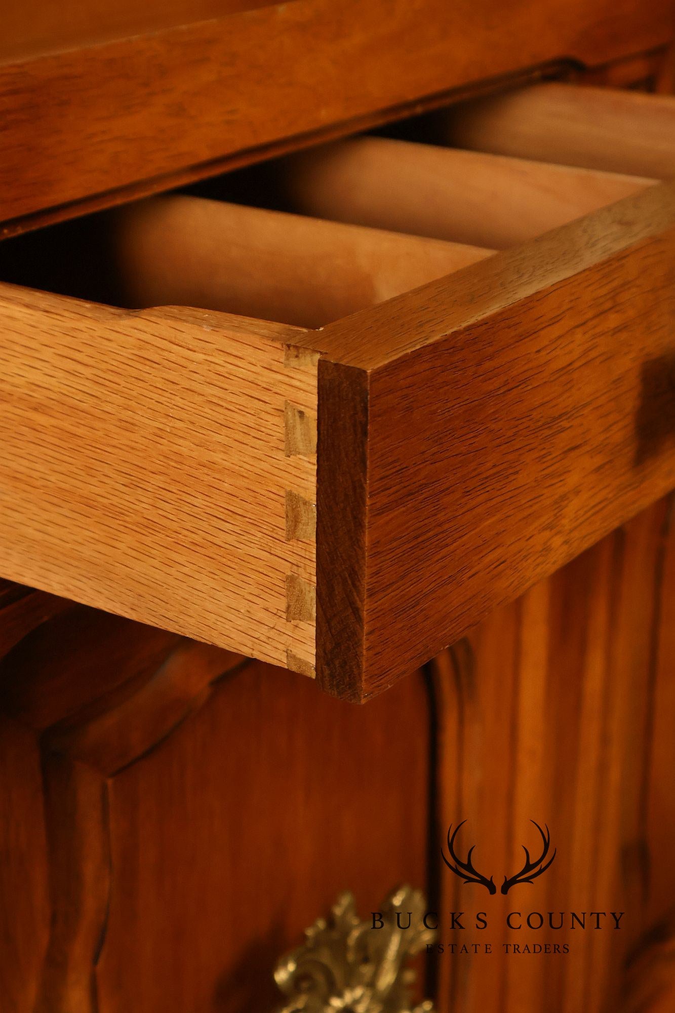 Daniel Jones Inc. Custom Regency Style Bookcase or China Cabinet
