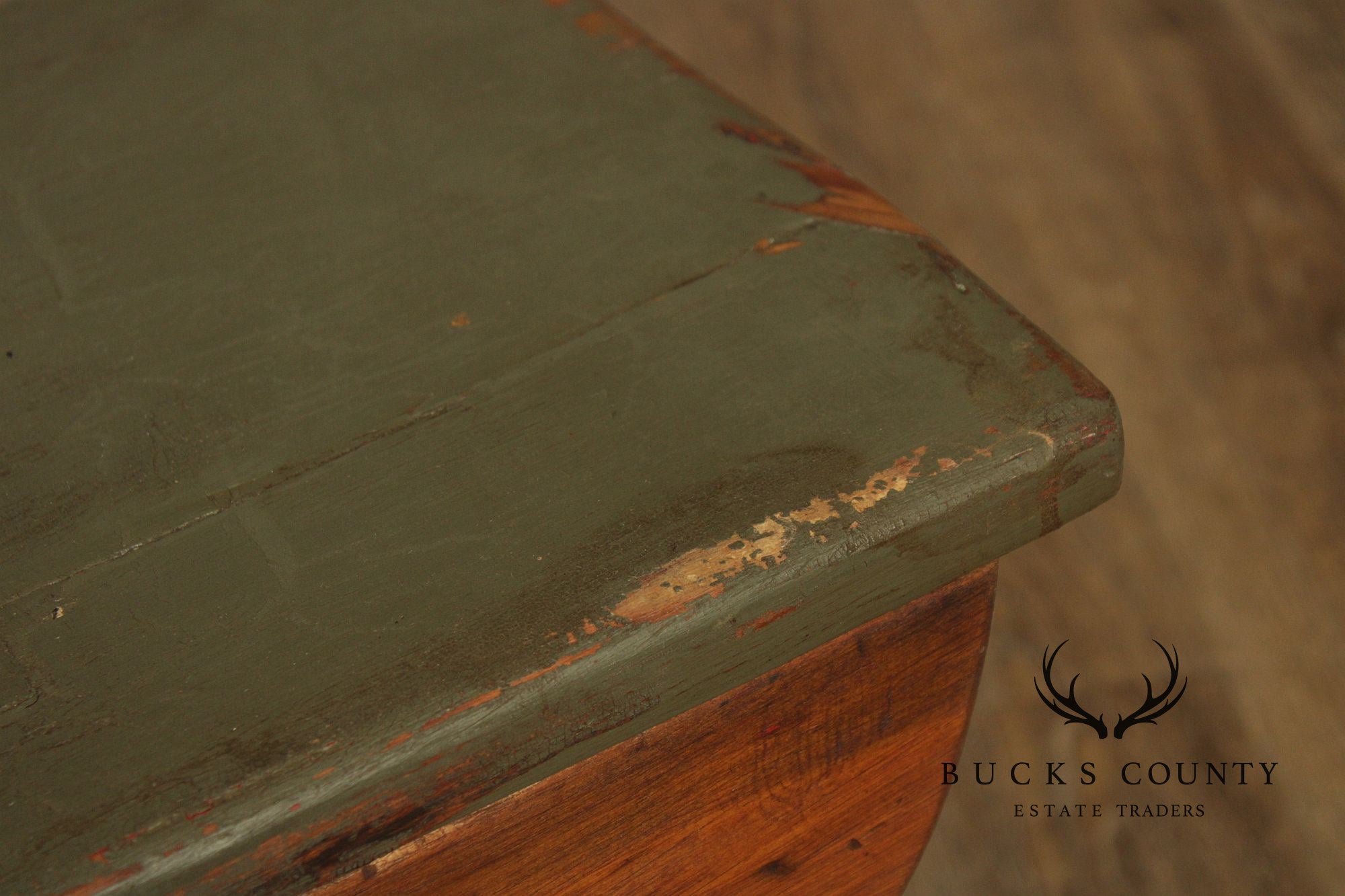 Antique Primitive Pine Bench