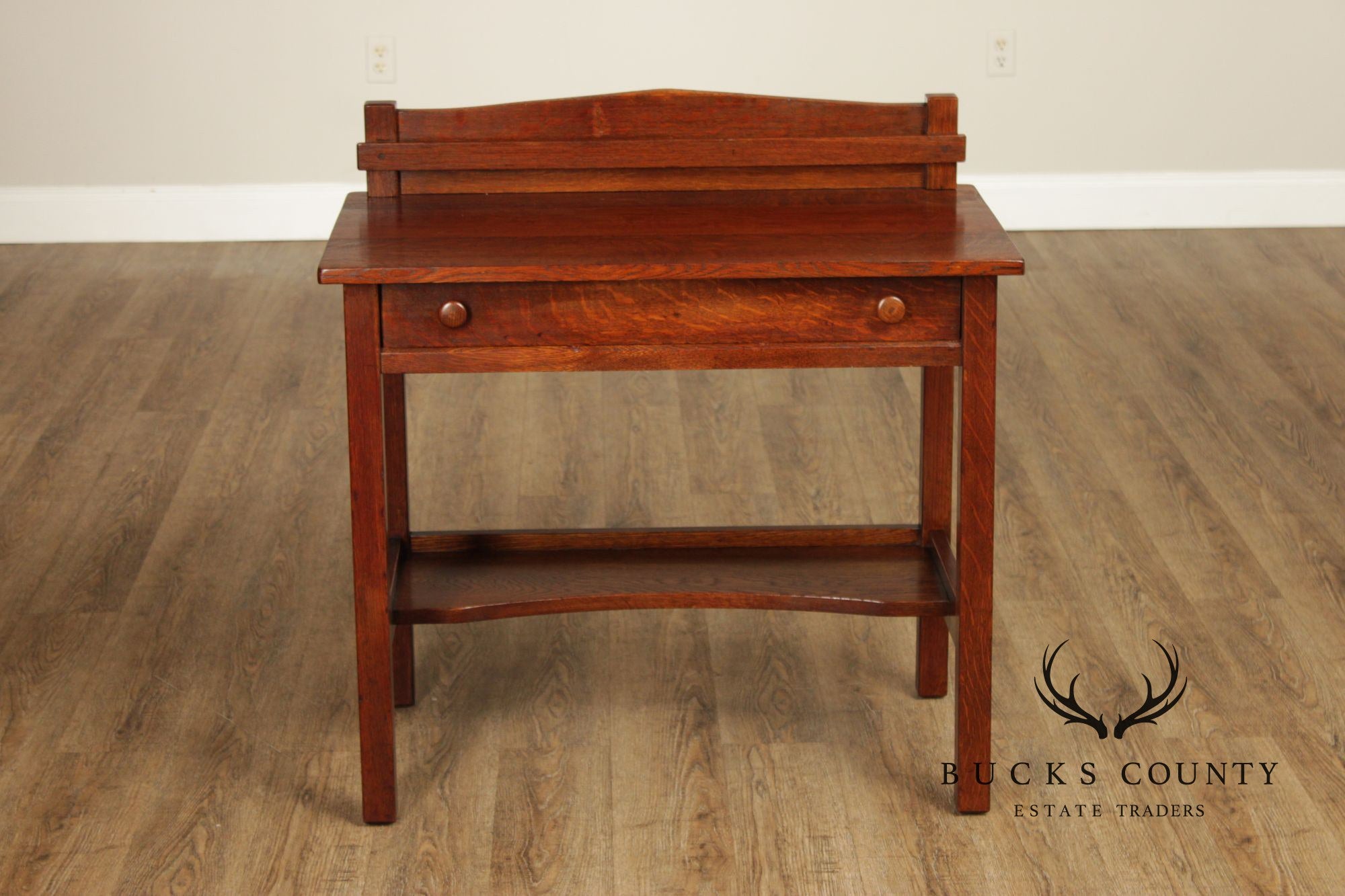 L. & J.G. Stickley Mission Oak Writing Desk