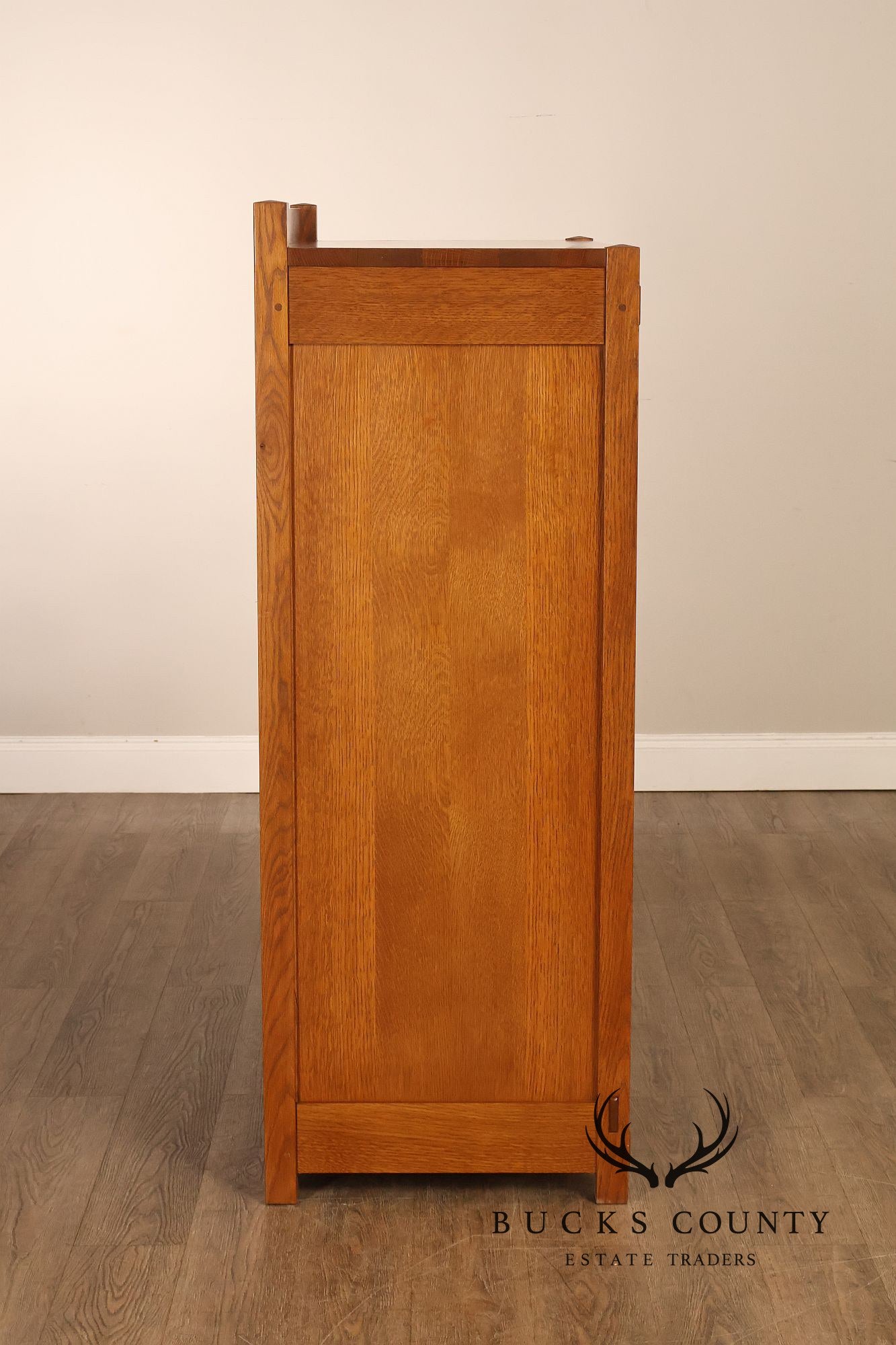 Stickley Mission Collection Oak High Chest Of Drawers