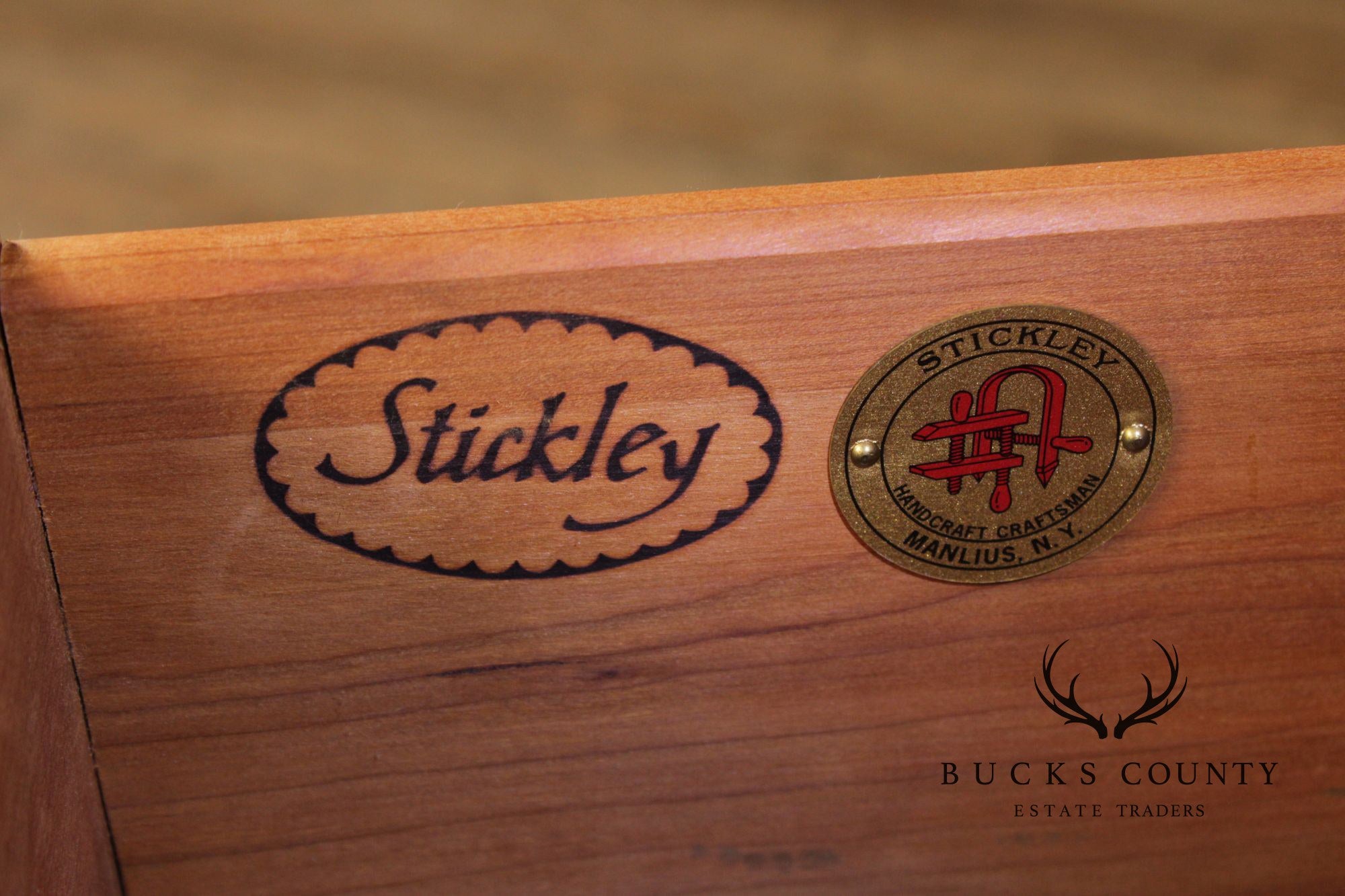 Stickley 'Duanesburg' Cherry Door Chest