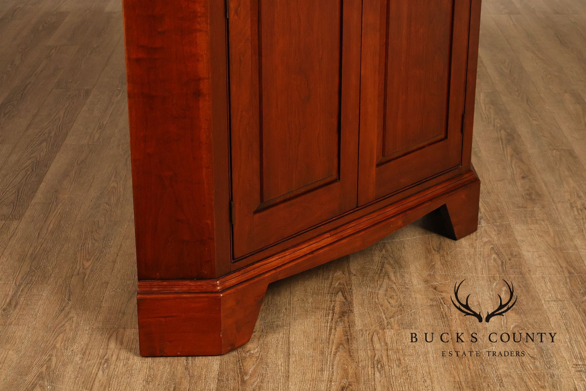 Piper Classics Custom Pine Blind Door Corner Cabinet