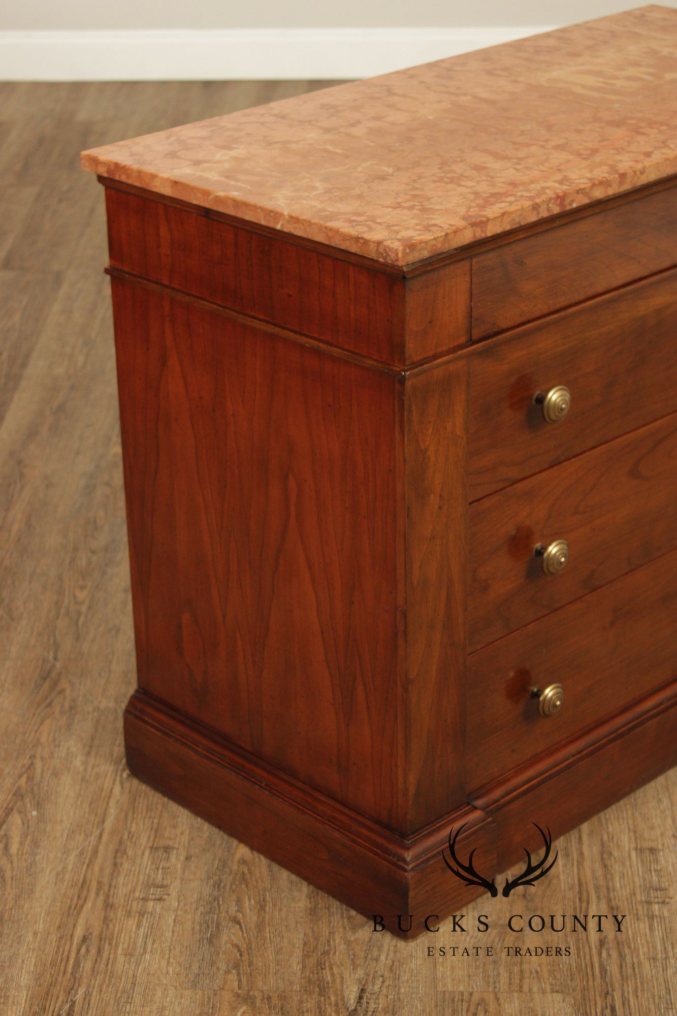 Italian Marble Top Chest of Drawers