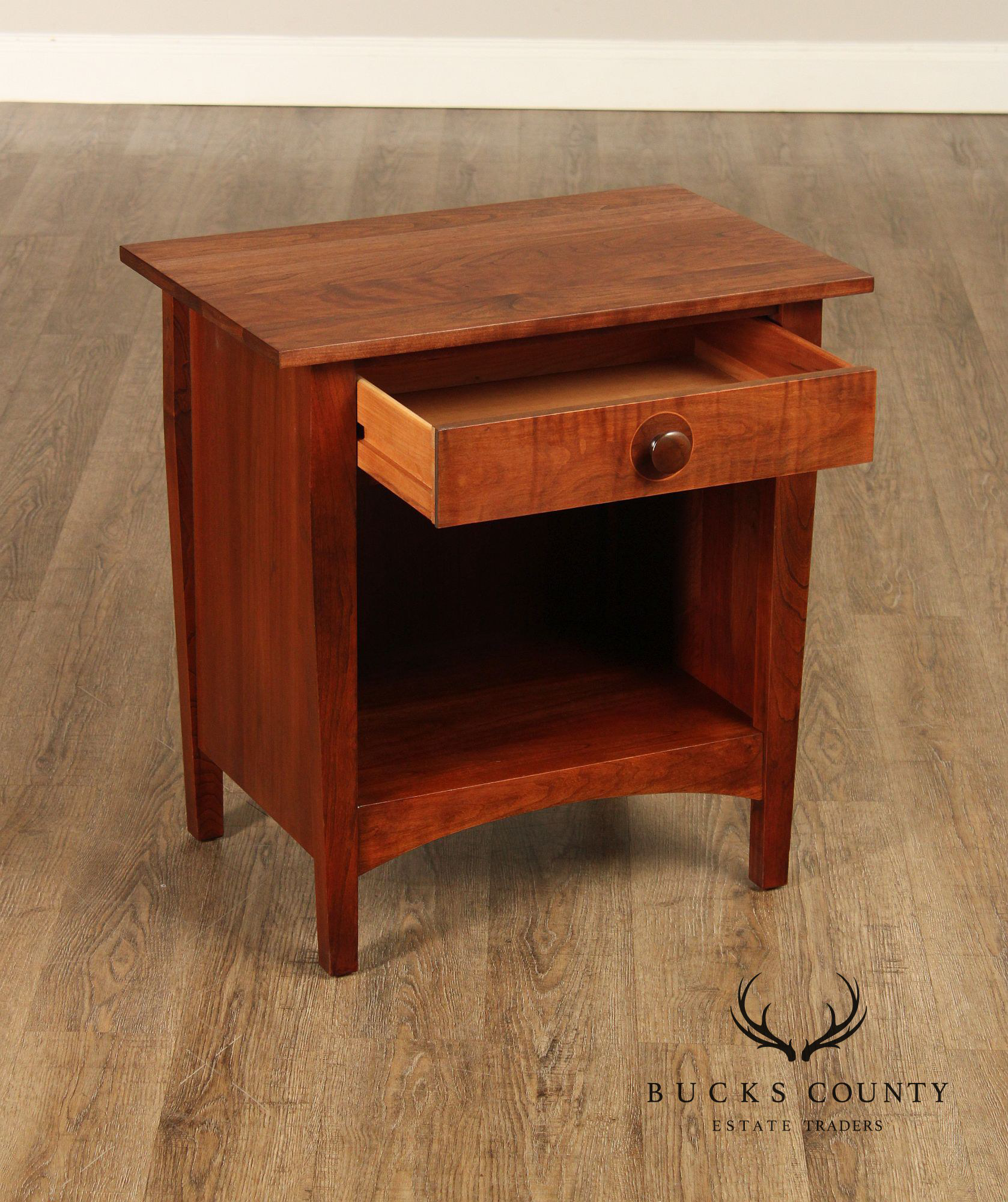 Stickley Harvey Ellis Cherry One Drawer Nightstand