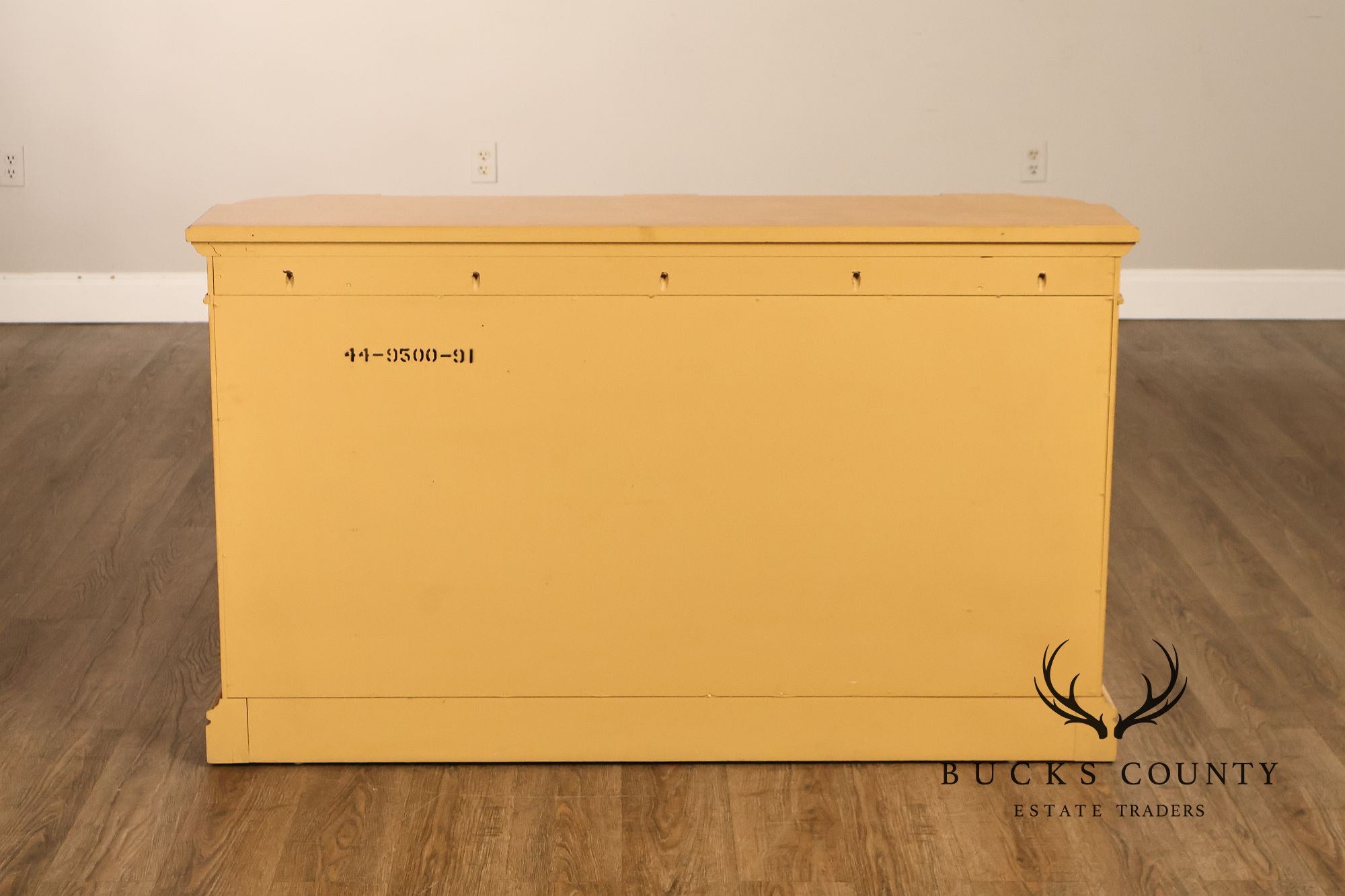 Italian Style Floral Painted Two-Door Sideboard