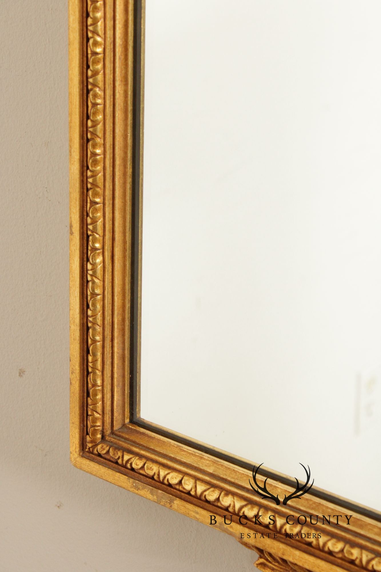 Adam Style Giltwood Wall Mirror