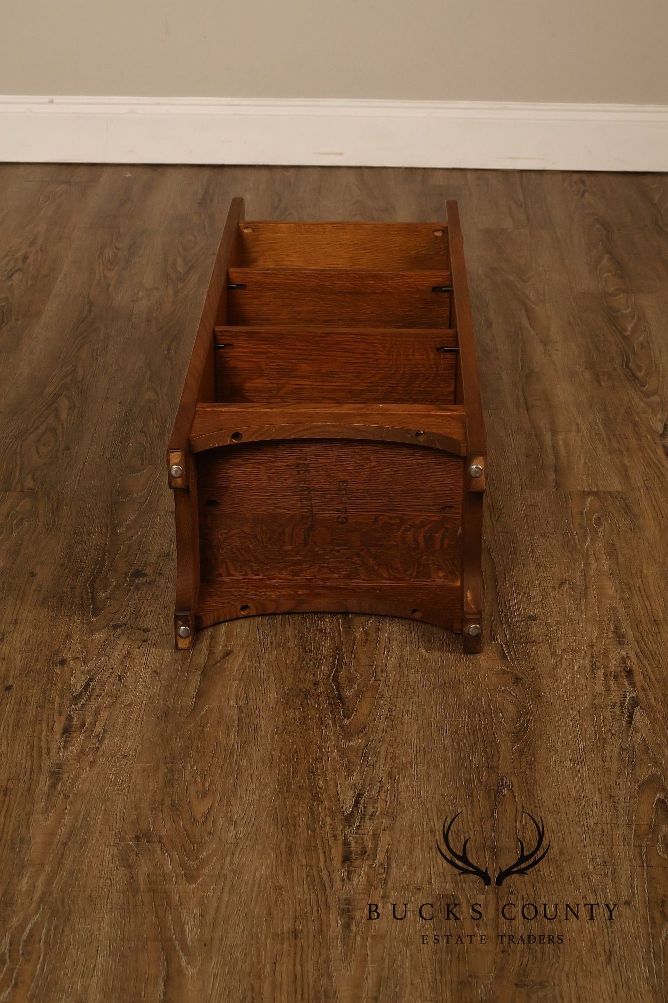 Stickley Mission Collection Oak Magazine Stand Bookcase