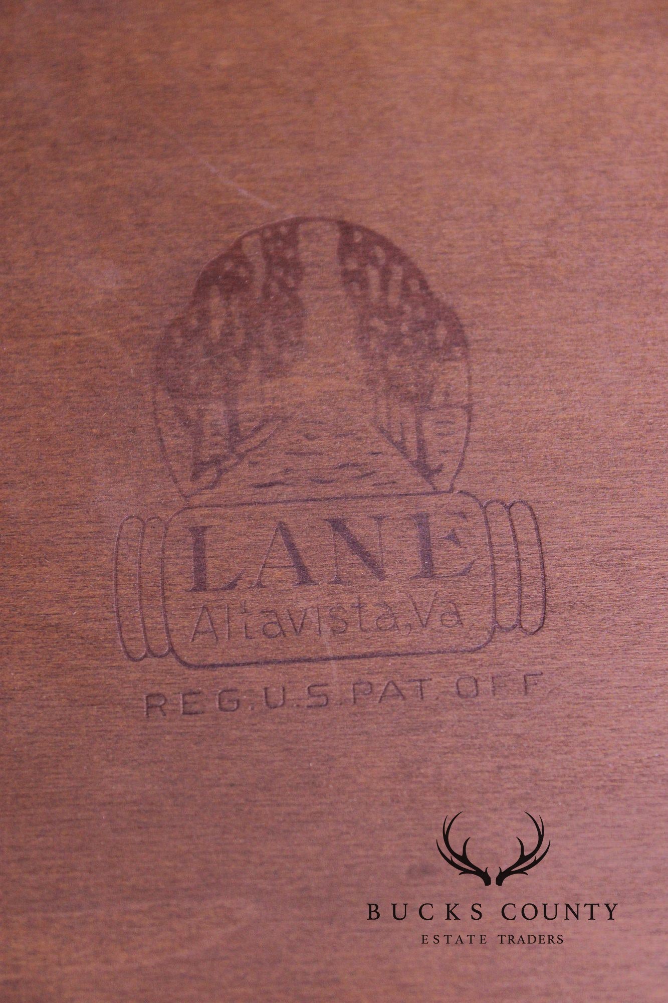 Lane Copenhagen Mid Century Modern Walnut Coffee Table