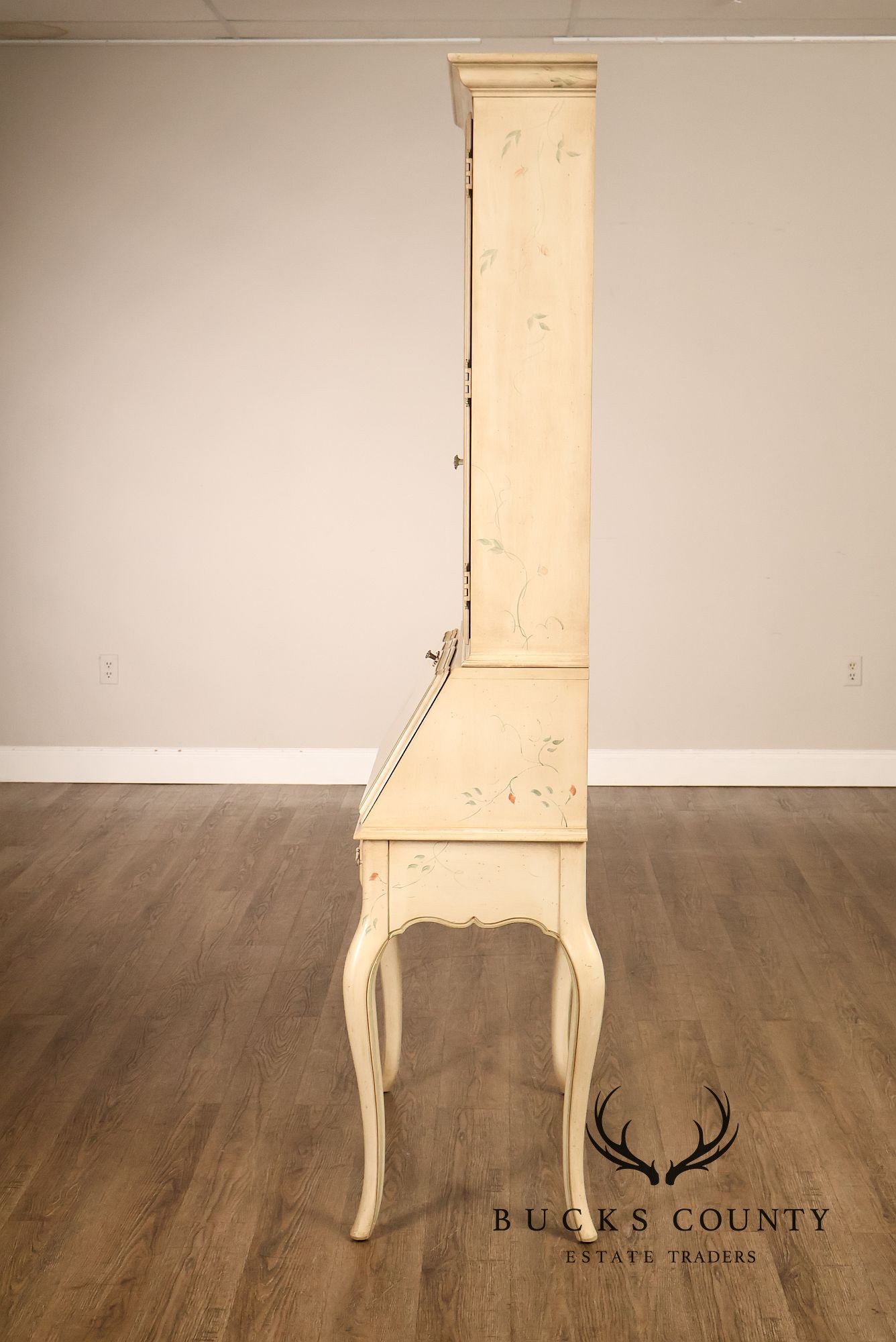 Ethan Allen Country French Painted Secretary Desk