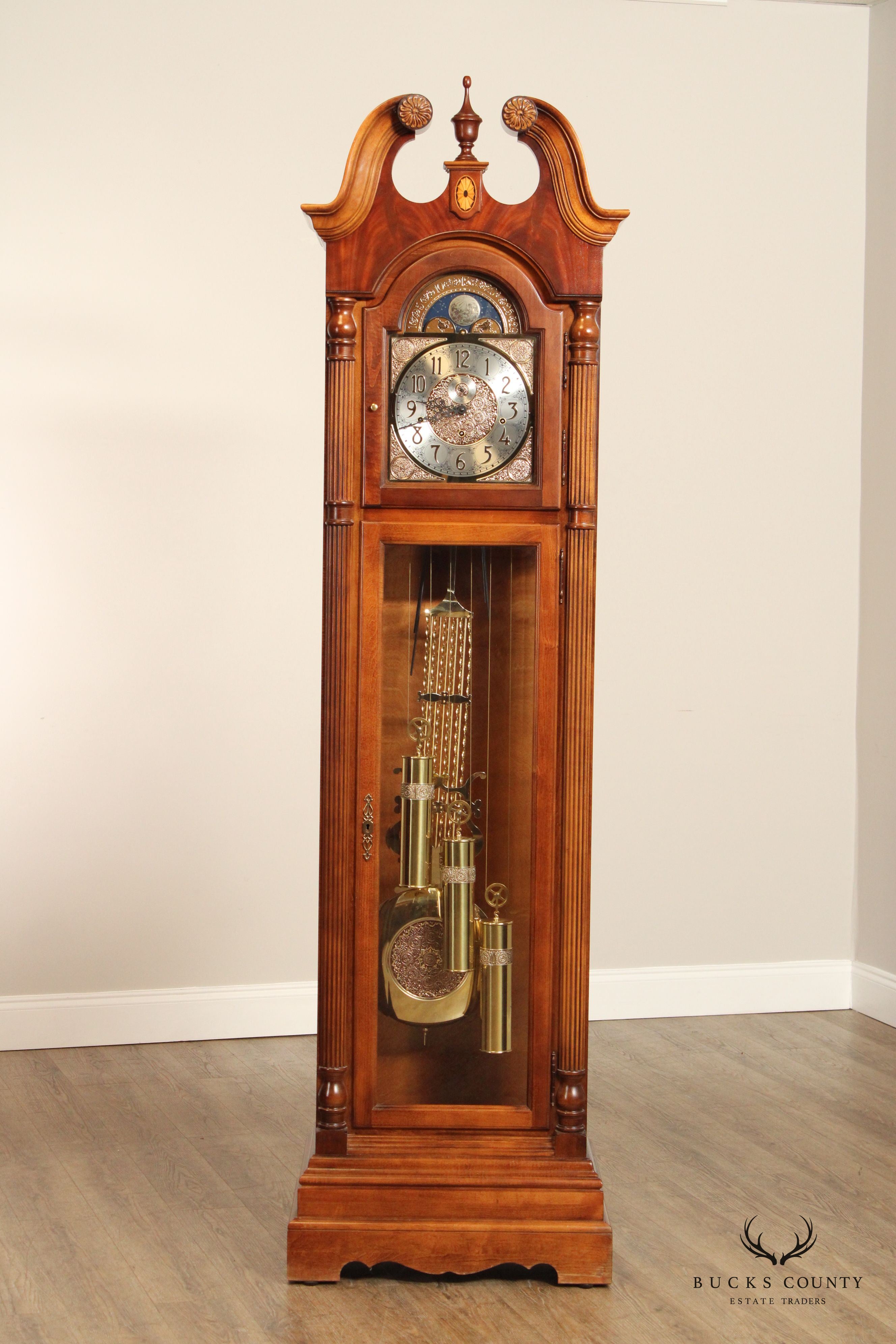 Howard Miller 'Westbourne' Mahogany Grandfather Clock