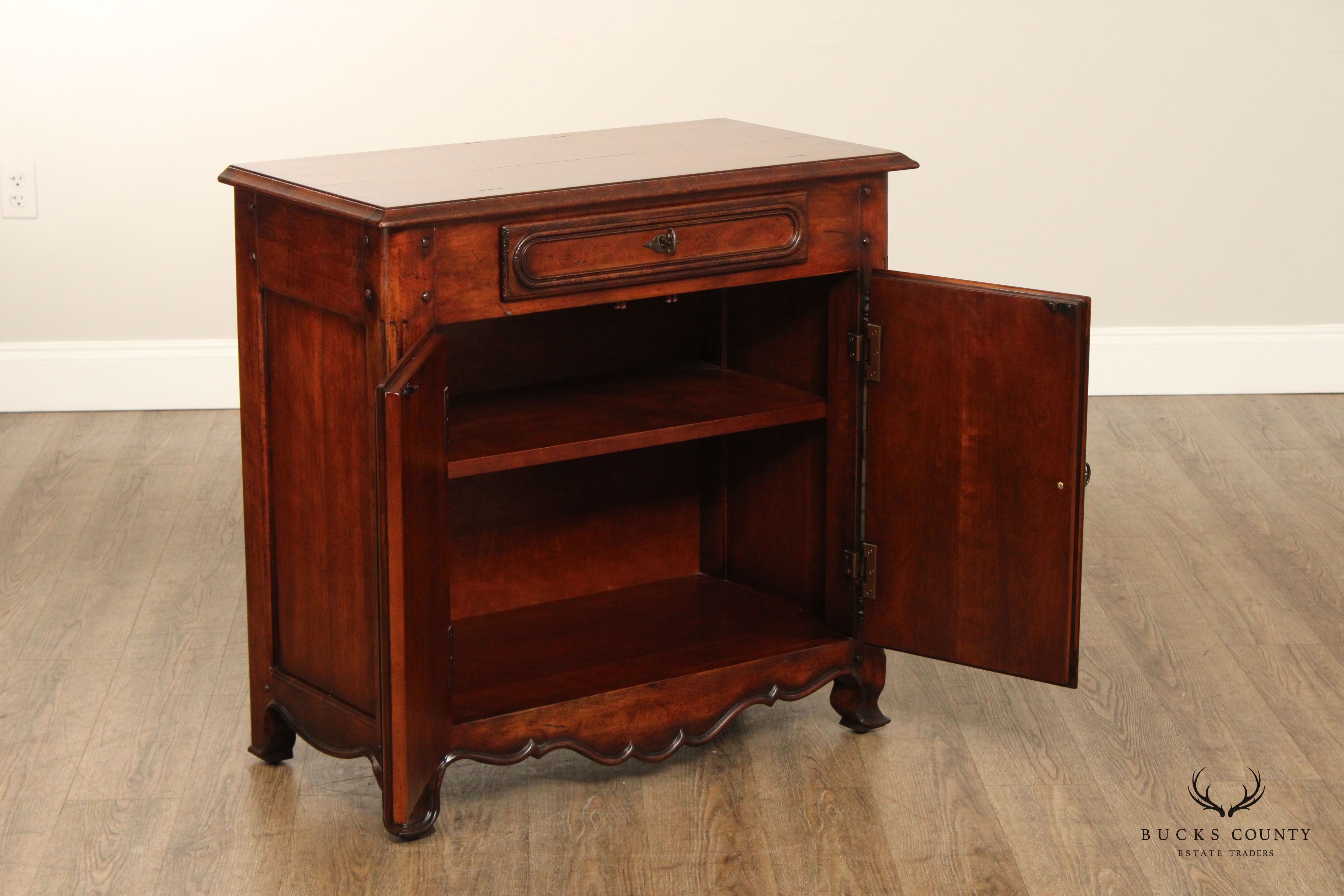 Ralph Lauren French Louis XV Style Cherry Cabinet Server