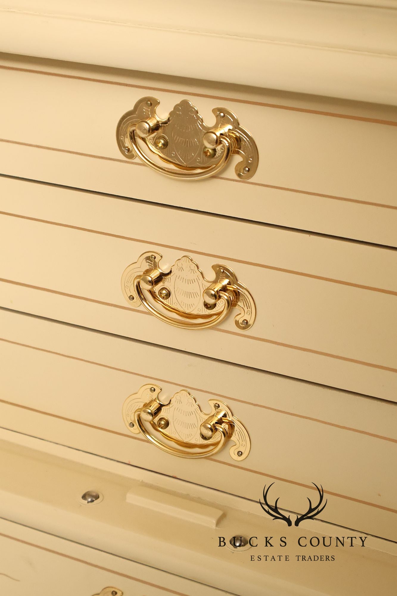 Painted Chinoiserie Style Jewelry Chest
