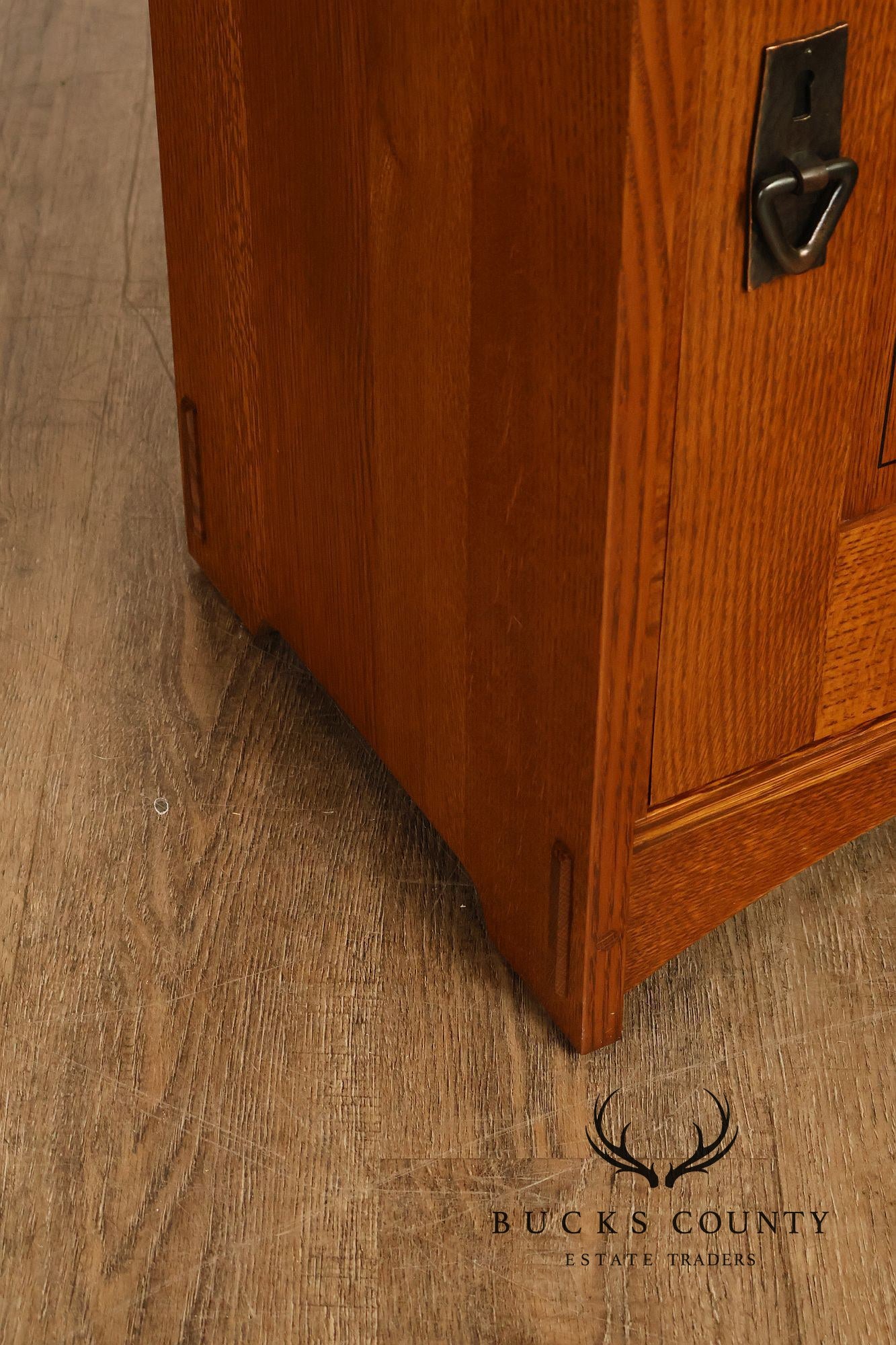 Stickley Mission Oak Harvey Ellis Inlaid Nightstand