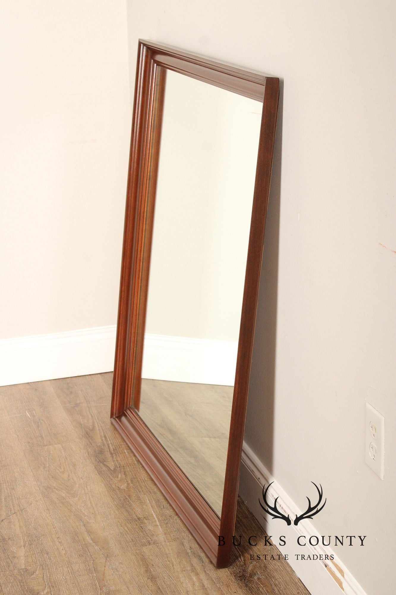 Pennsylvania House Traditional Cherry Frame Rectangular Wall Mirror