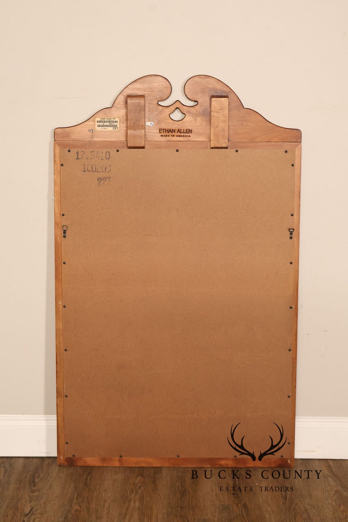 Ethan Allen 'Country Crossings' Maple Wall Mirror