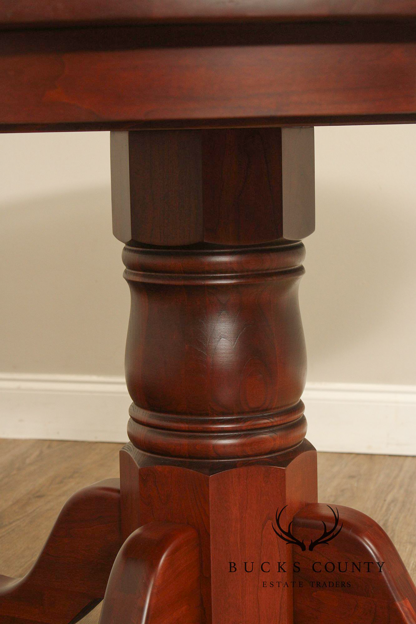 Hunt Country Furniture Round Top Cherry Dining Table