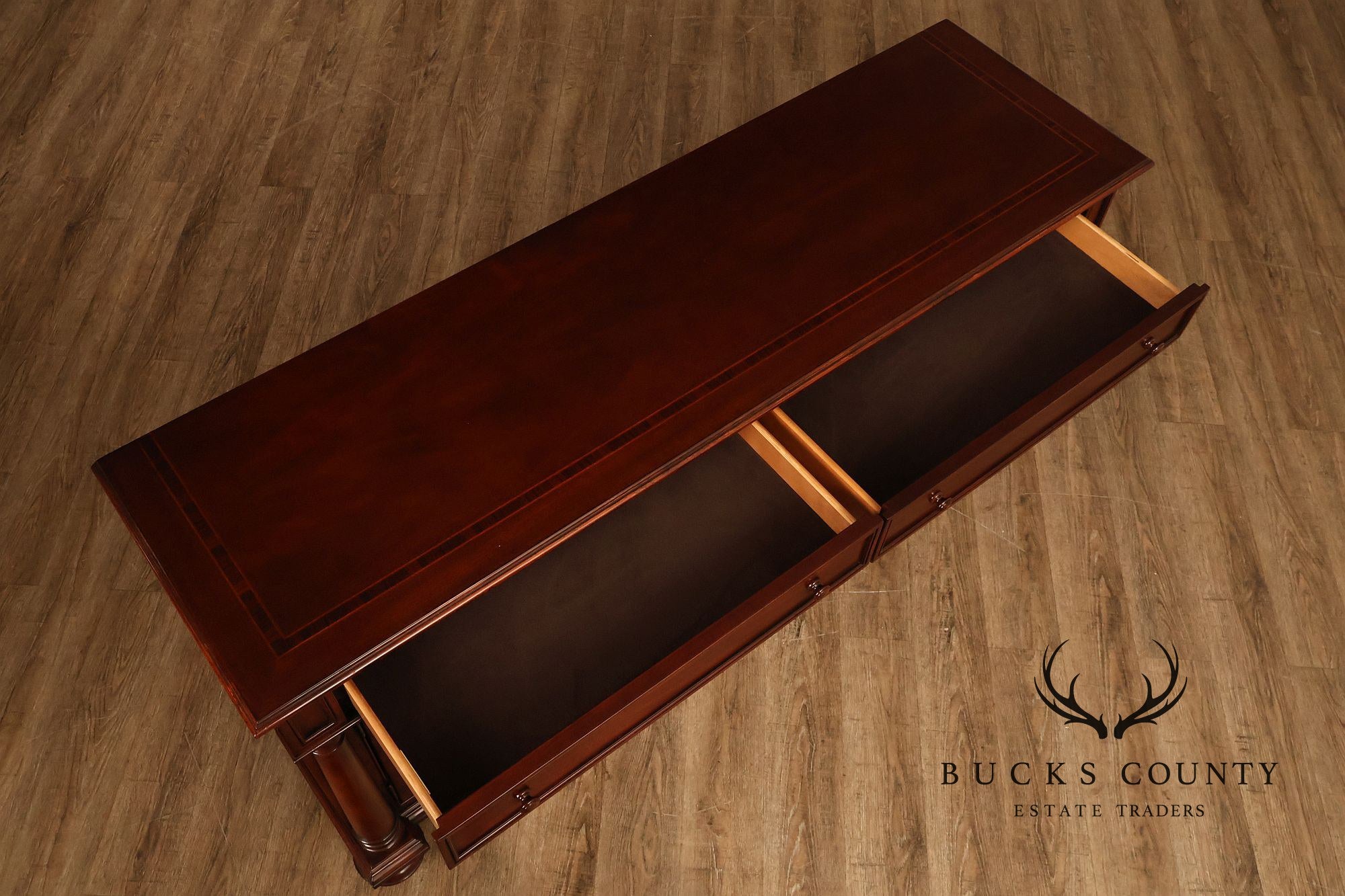 Thomasville Fredericksburg Transitional Style Entertainment Console Cabinet