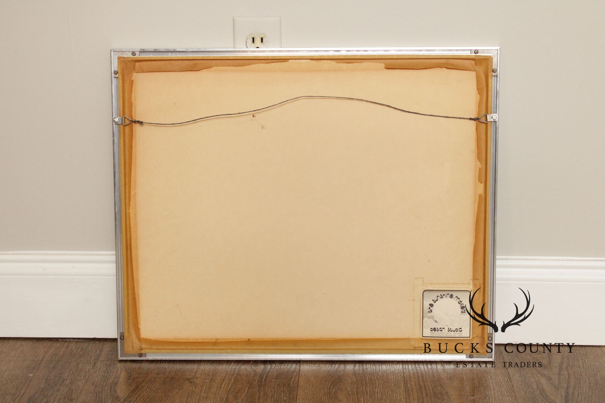 Shelley Simon Framed Linocut, Historic Cape May Douglas Gregory House