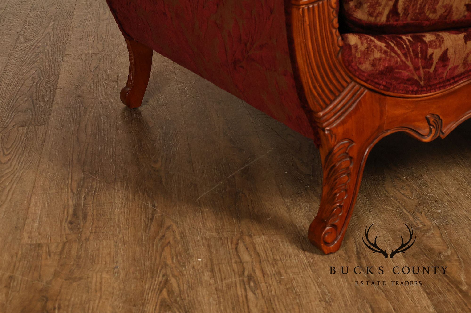 Drexel Heritage Rococo Style Chaise Lounge