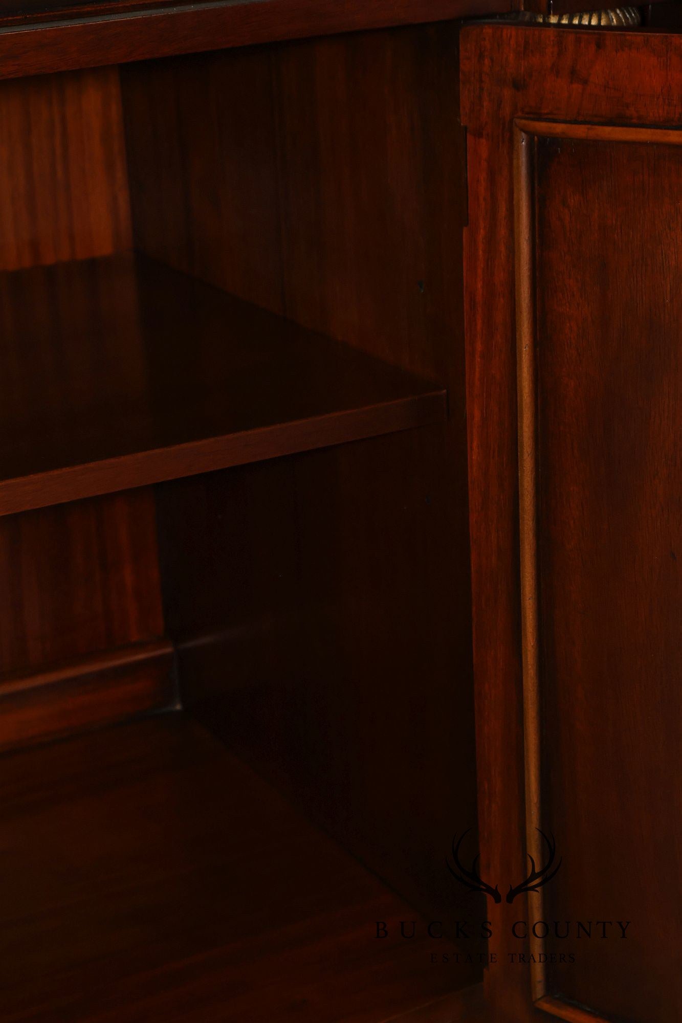 Henredon Historic Natchez Collection Marble Top Mahogany Sideboard