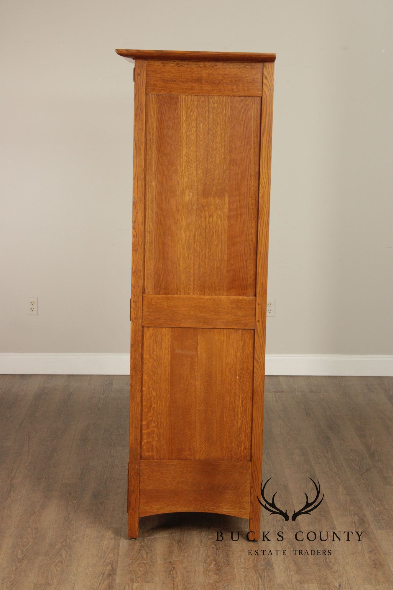 Stickley Mission Collection Oak Wardrobe Armoire